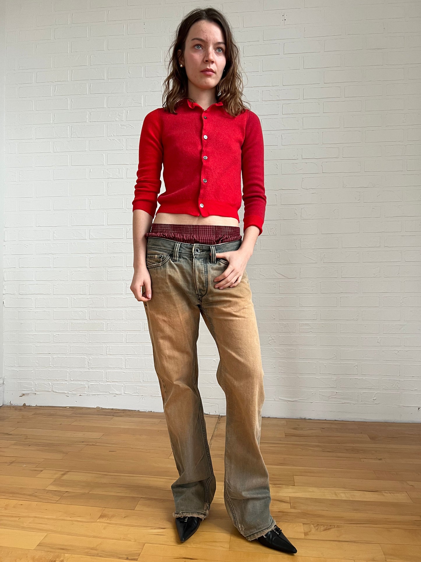 baggy rust wash size 29 inseam 32