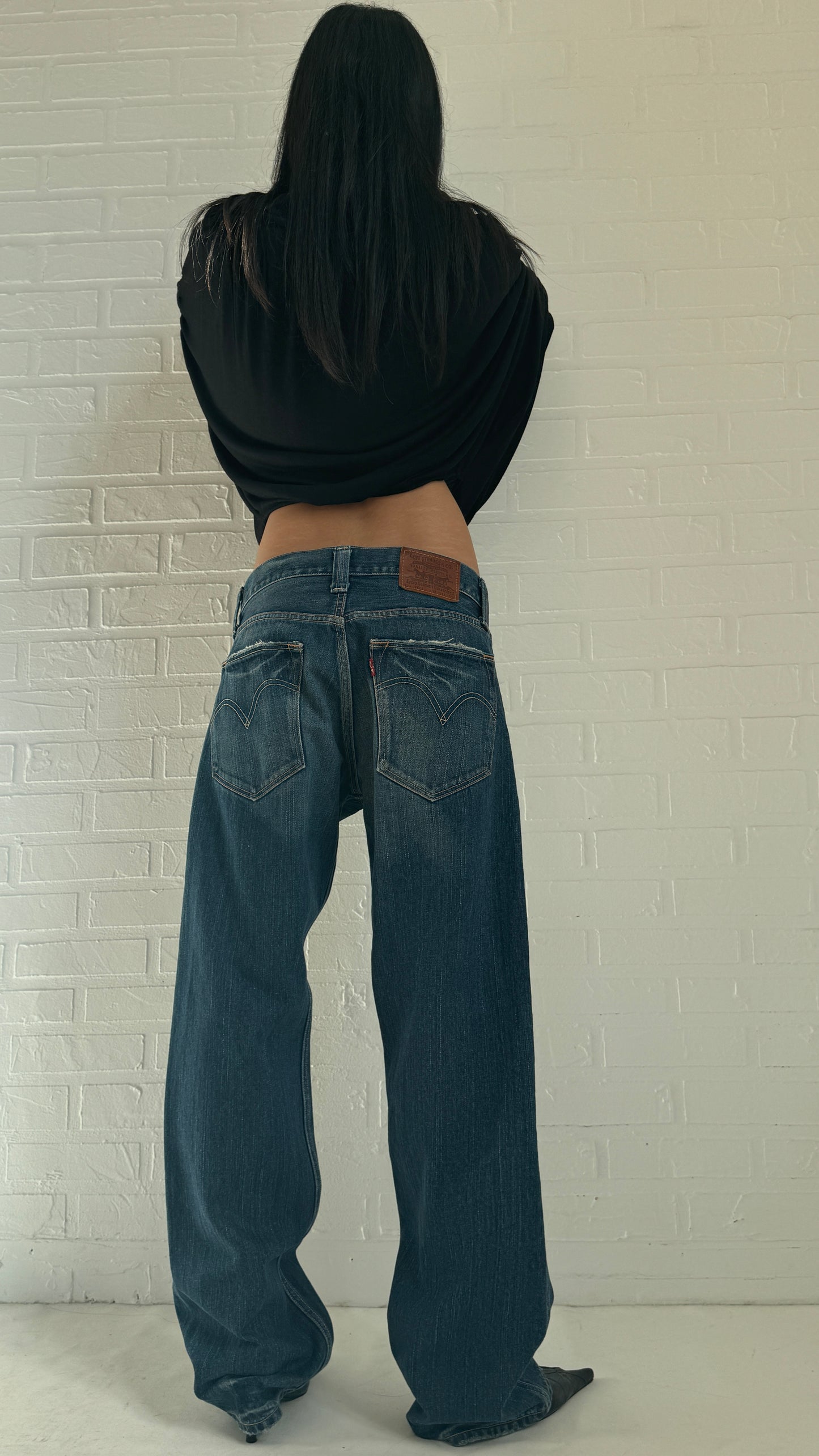 ripped jeans xlong