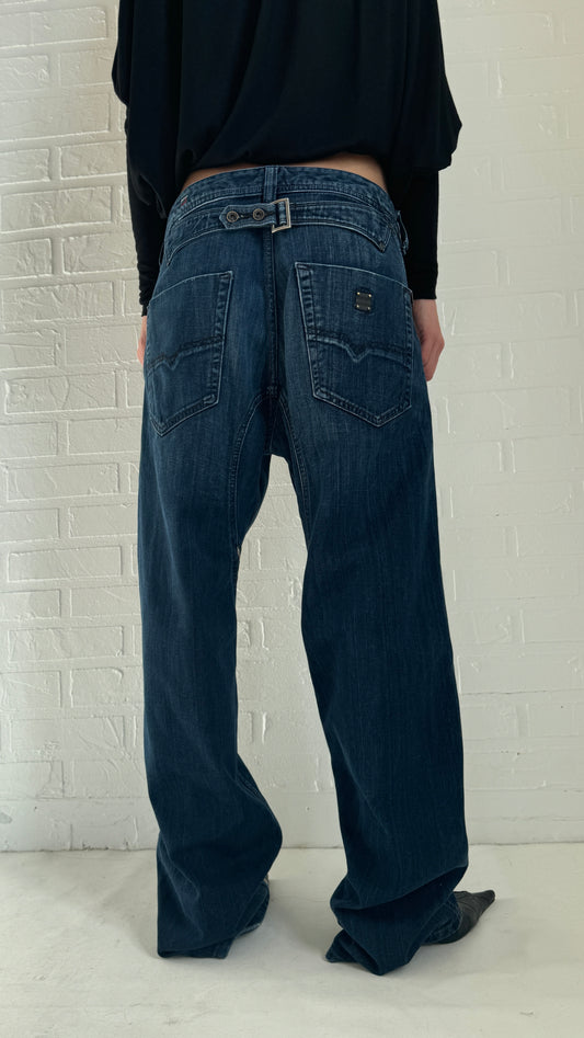 cinch back belt jeans 31