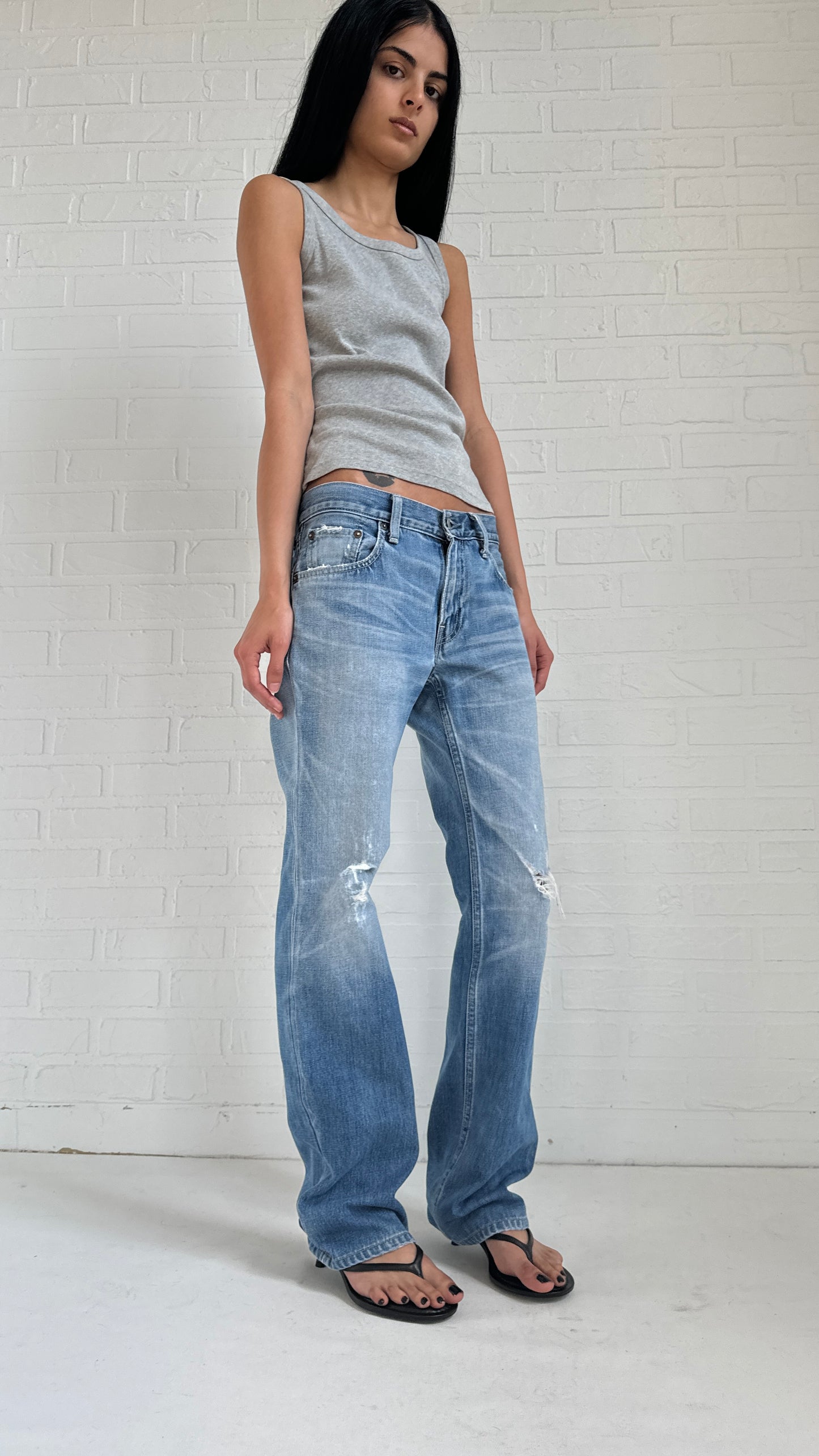 distressed small