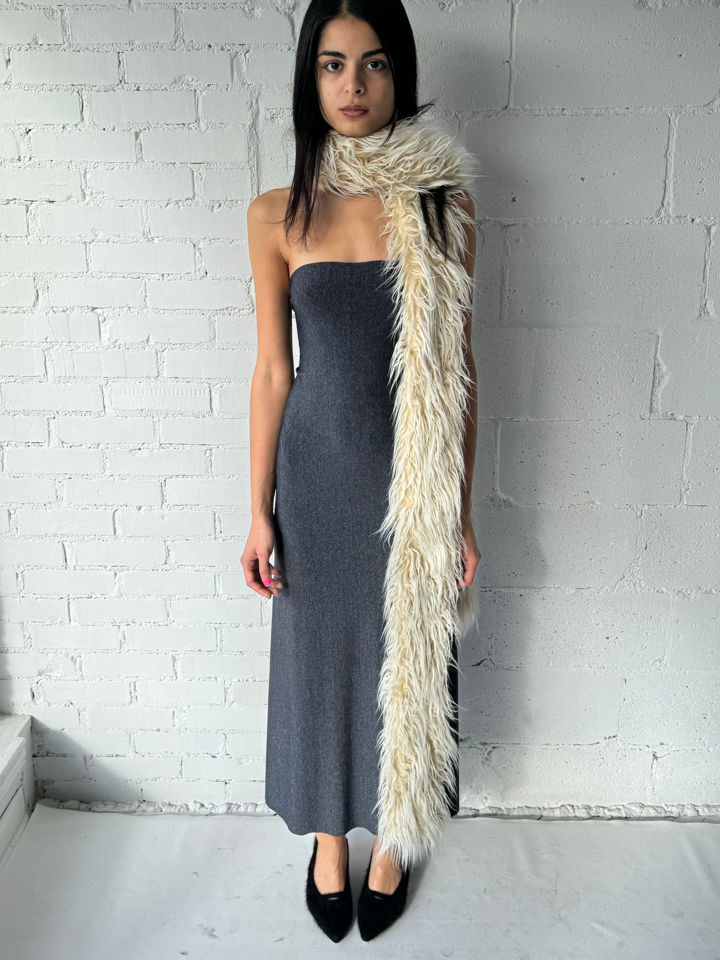 tube dress - skirt / grey
