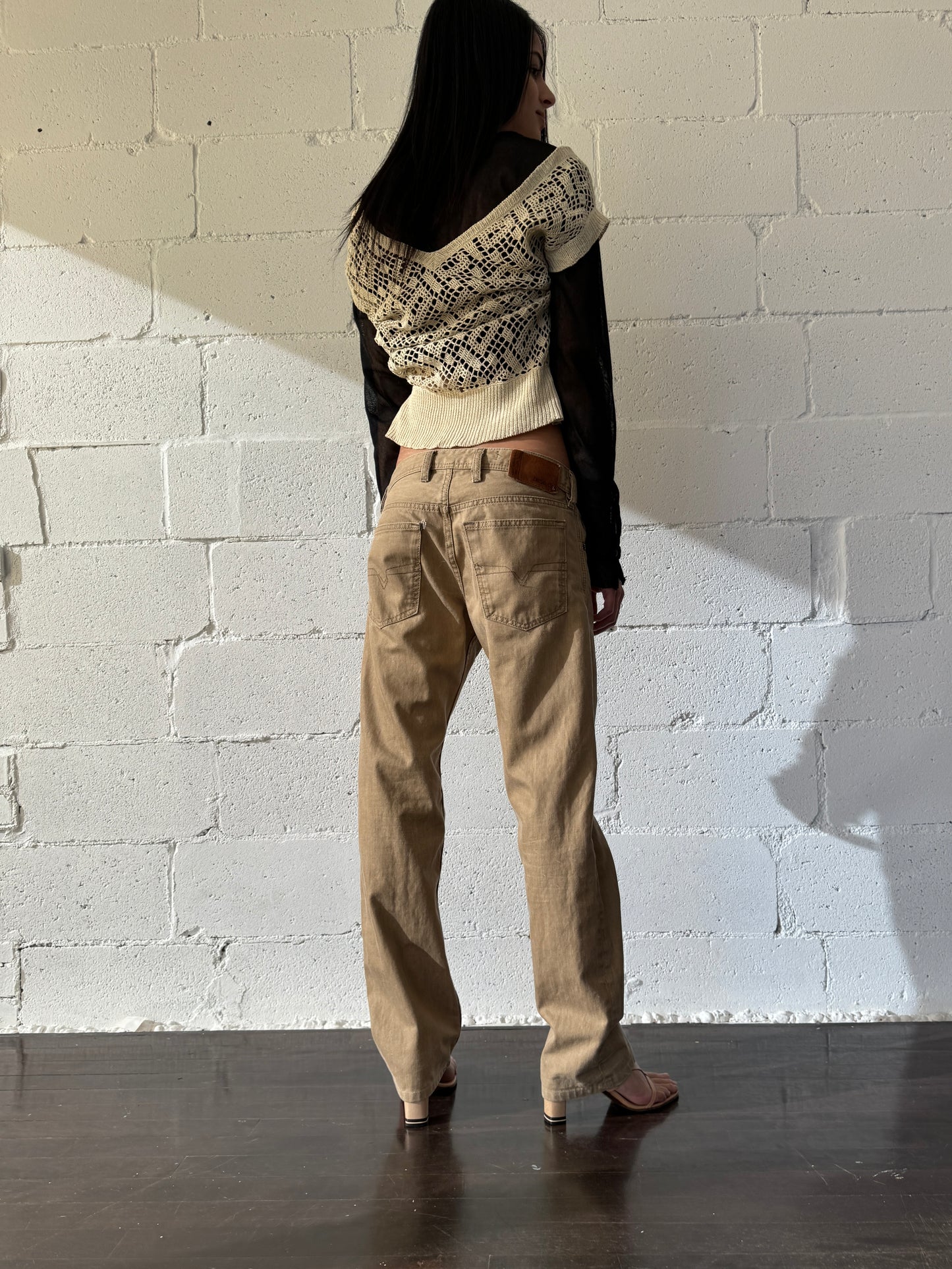 Vtg jeans / brown