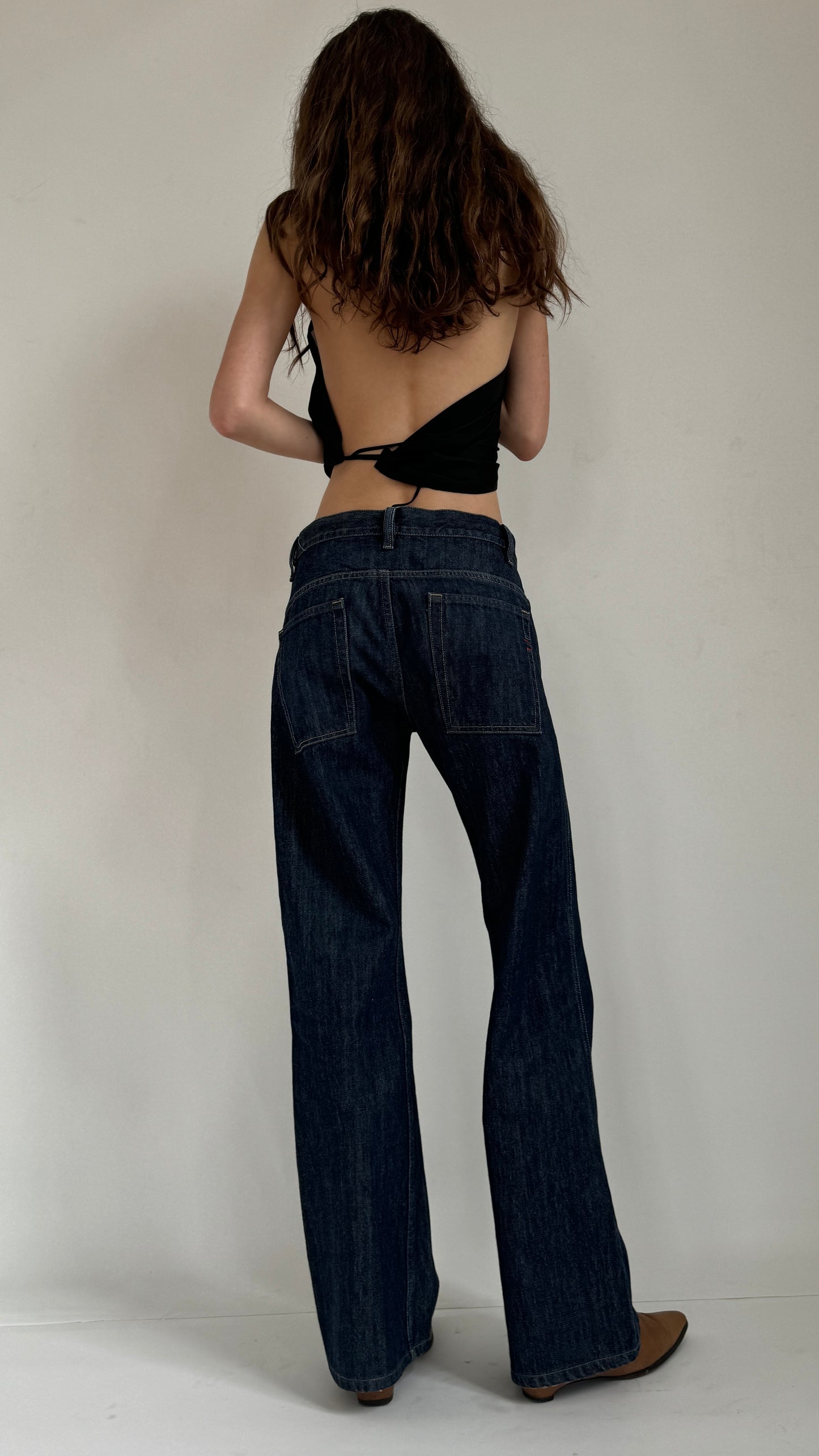 flare dark wash 29