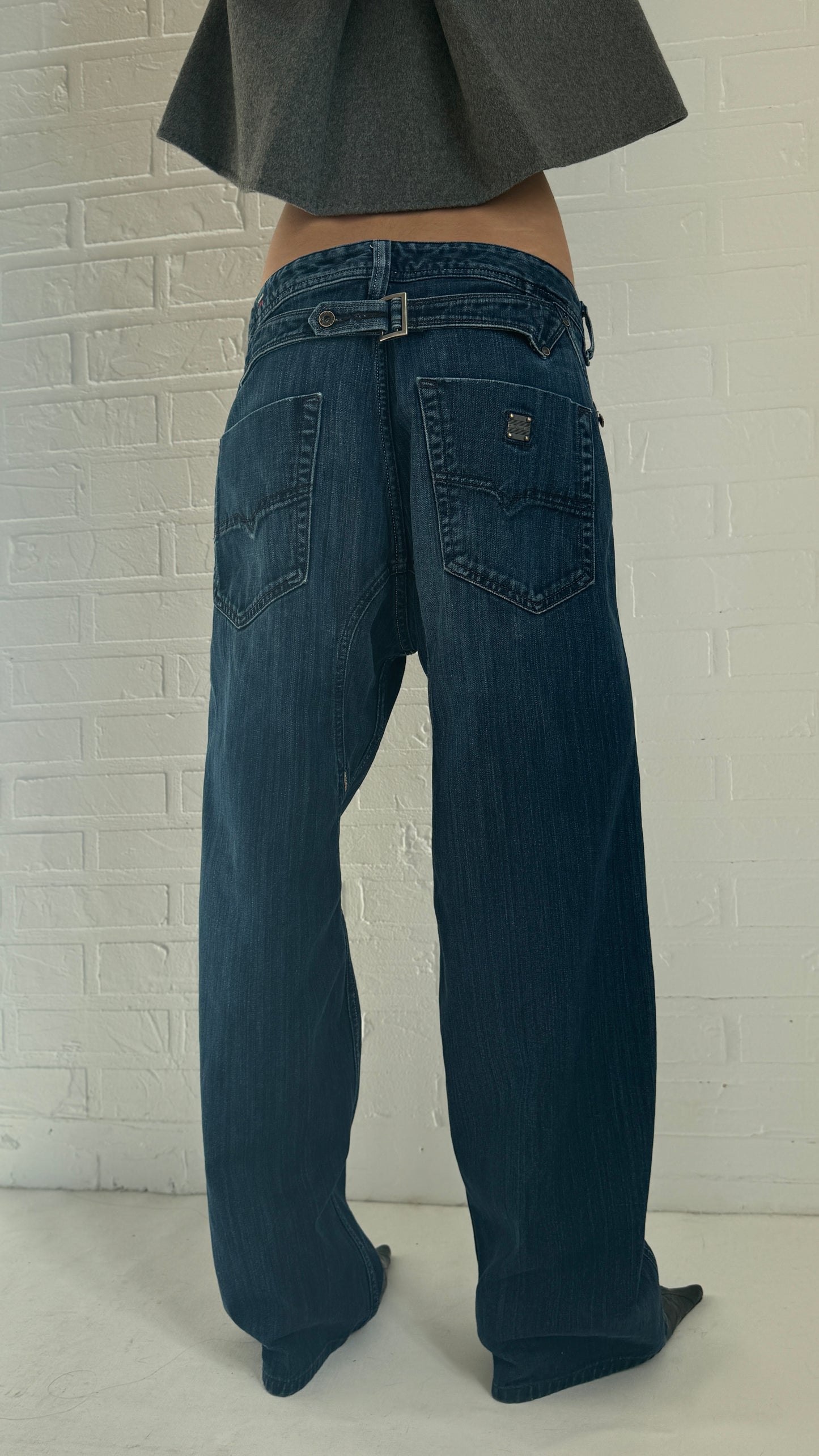 cinch back belt jeans 31