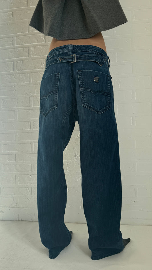 cinch back belt jeans 31
