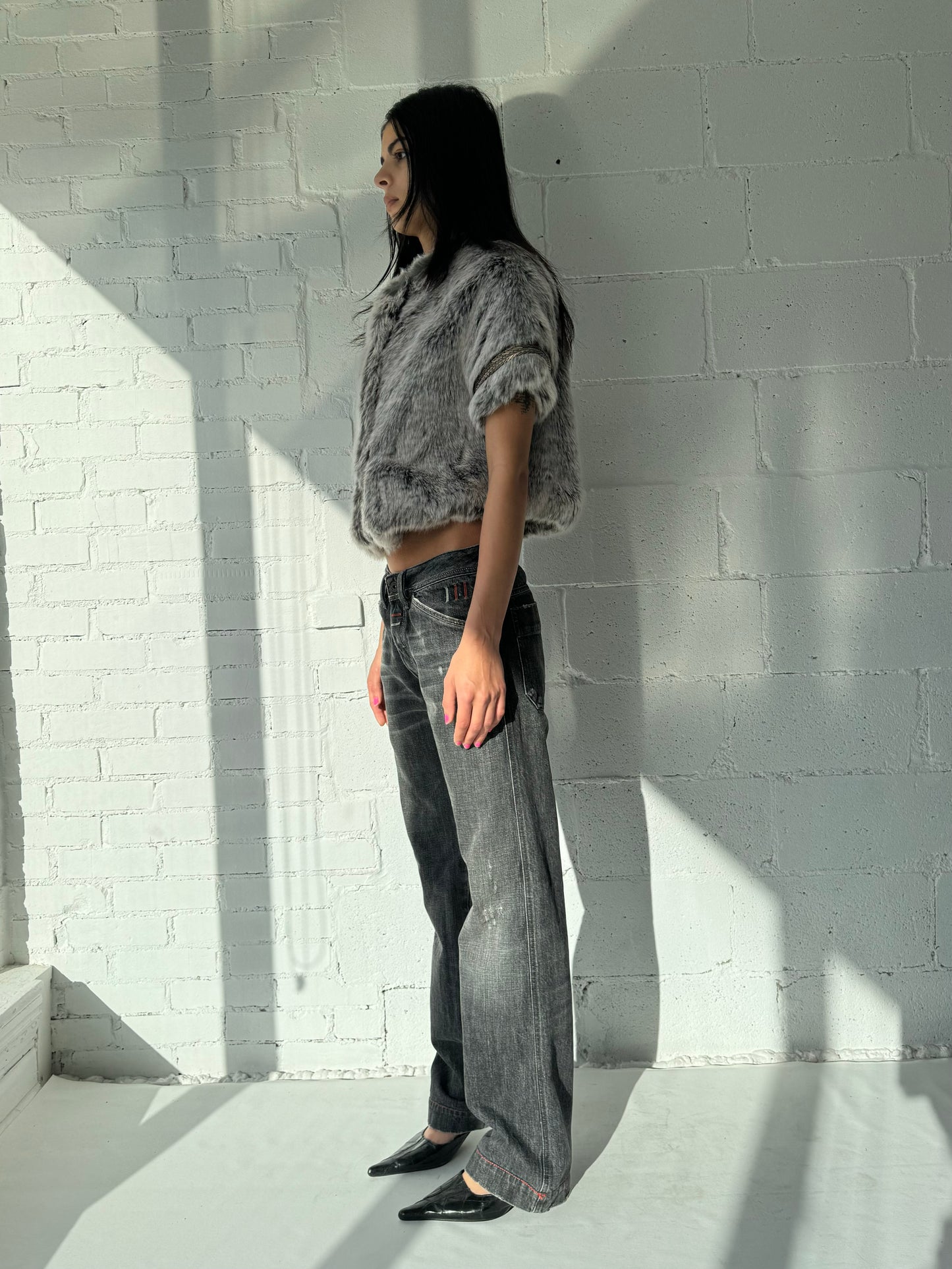 curve jeans black / small