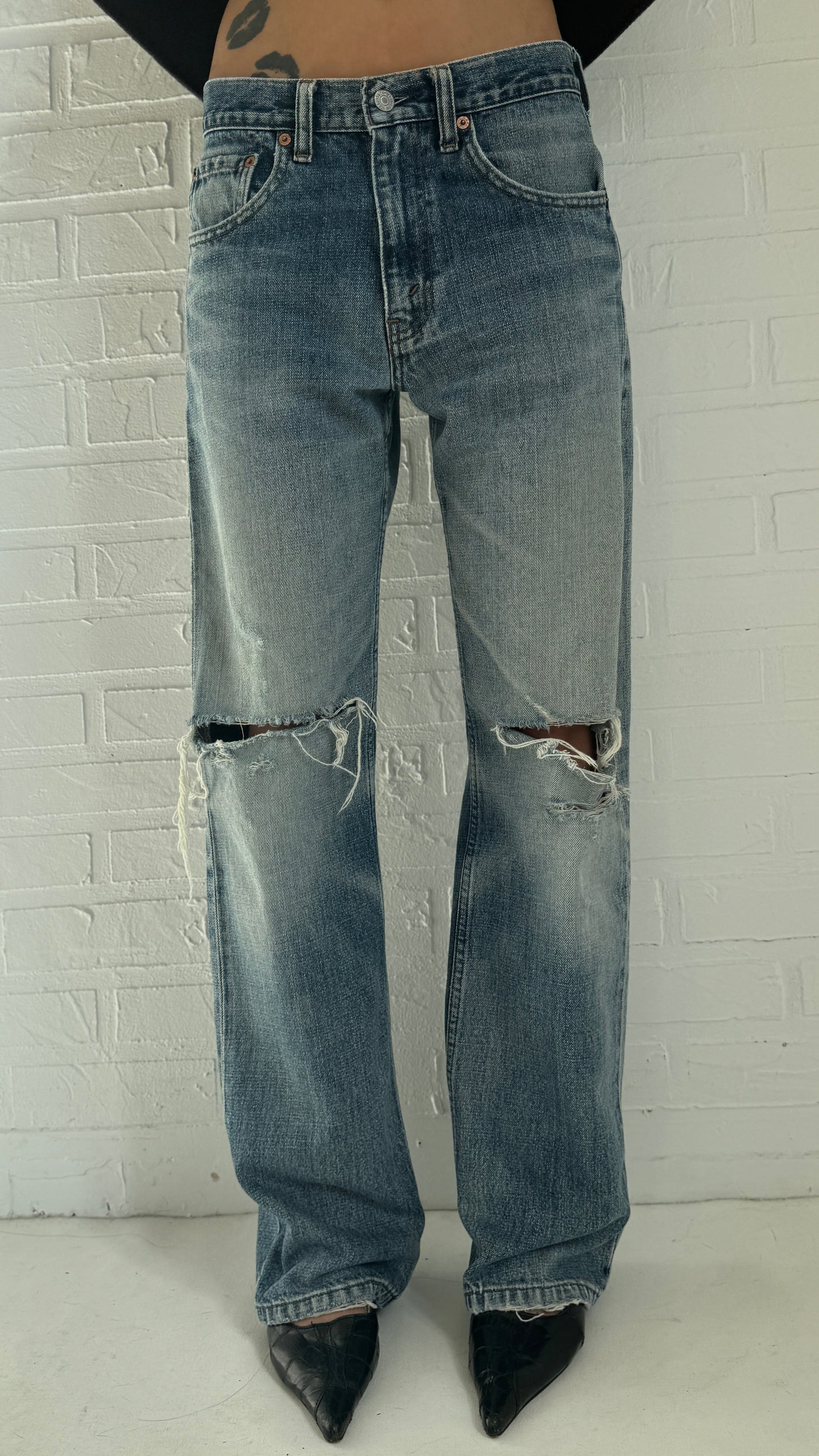 ripped jeans small
