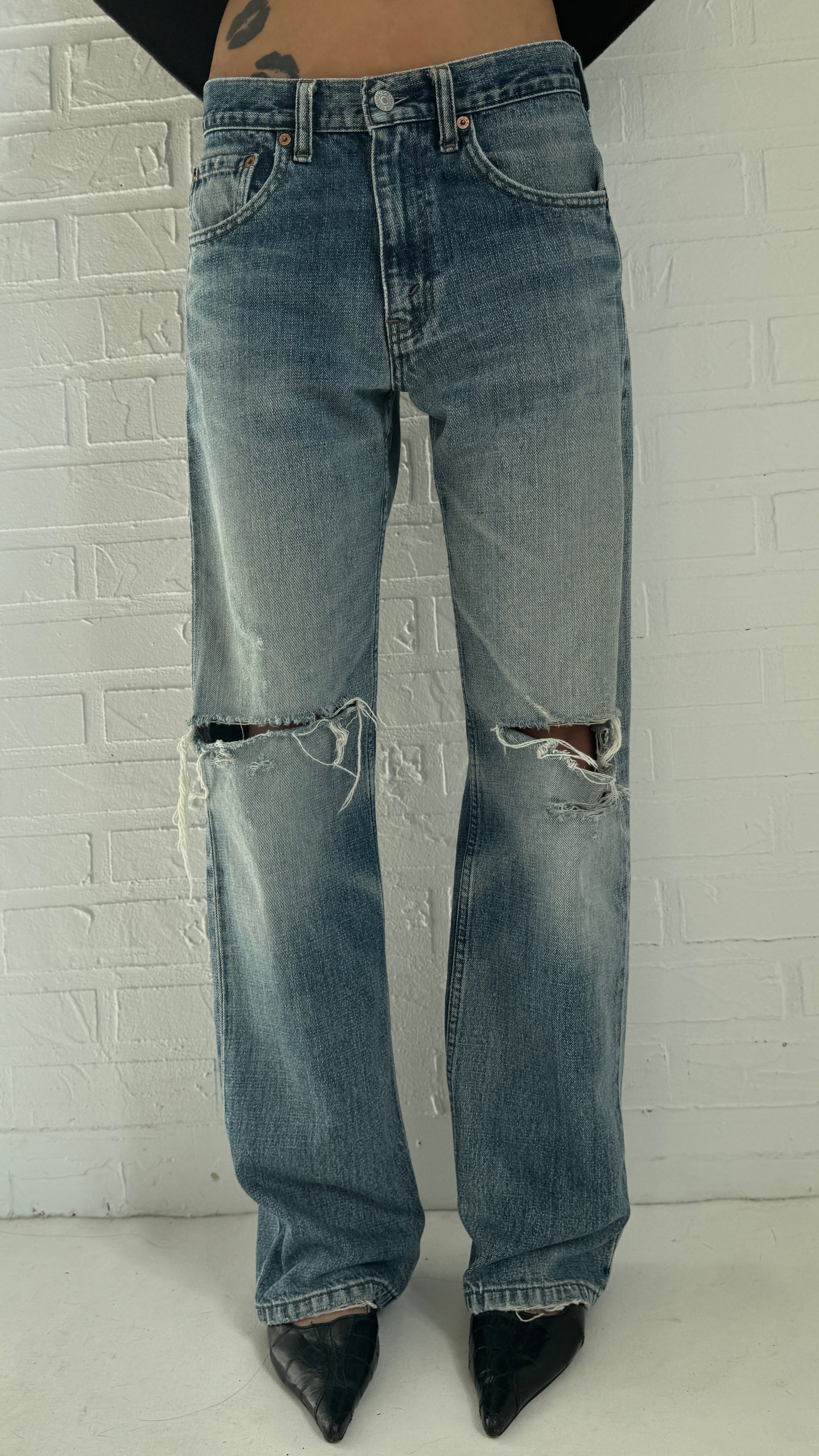 ripped jeans small