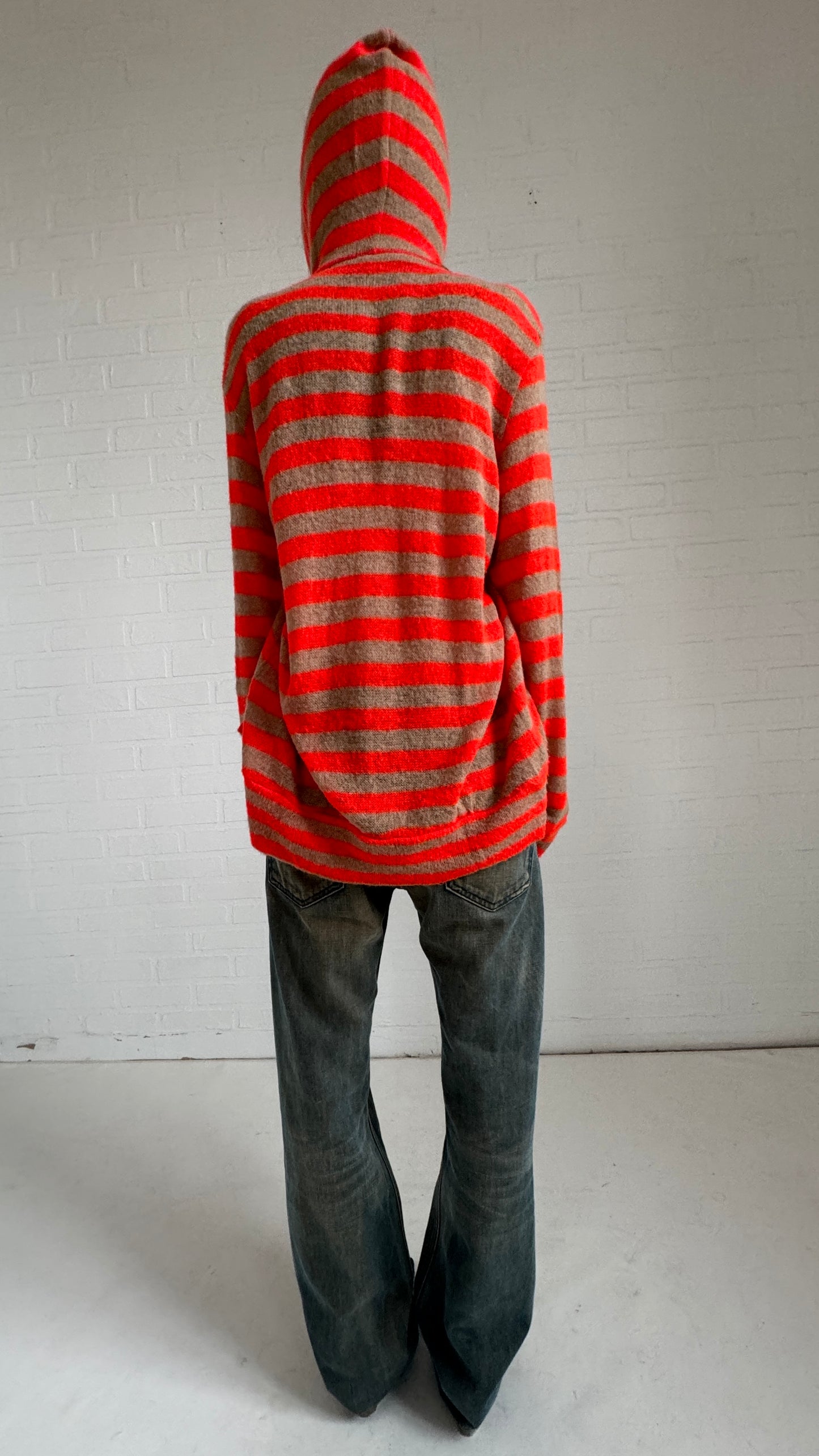knit hoodie