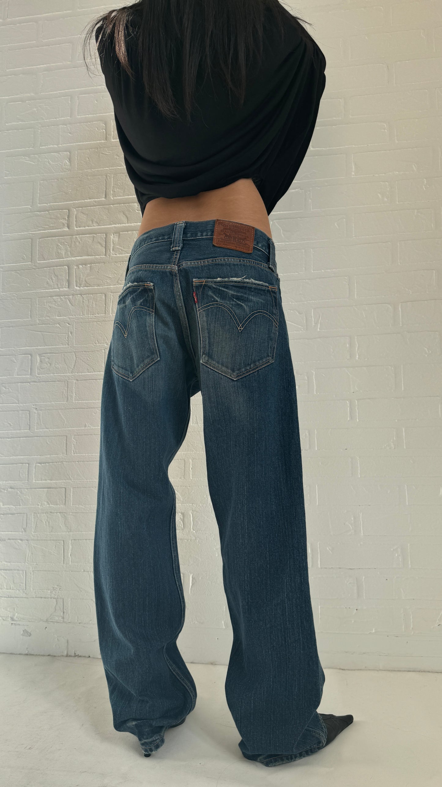 ripped jeans xlong