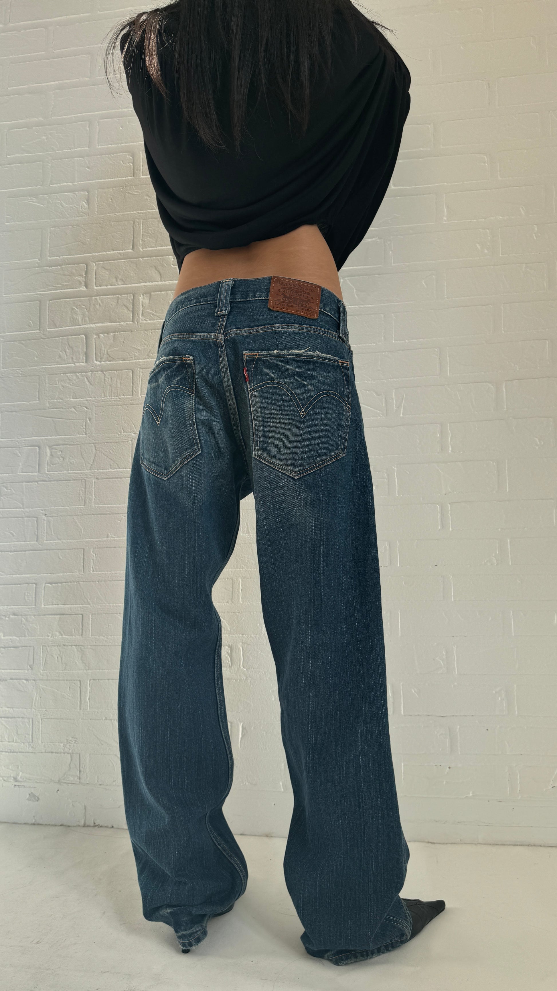 ripped jeans xlong