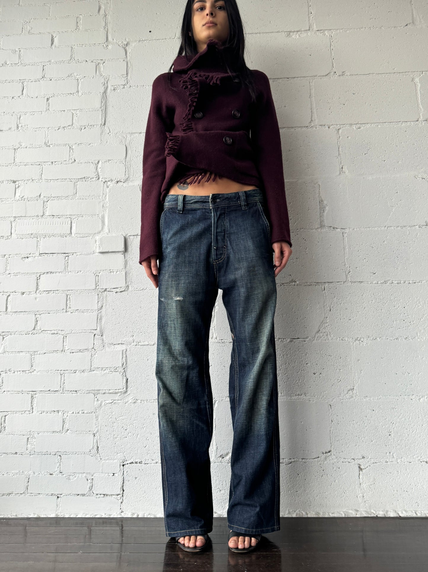 back strap jeans dark 28