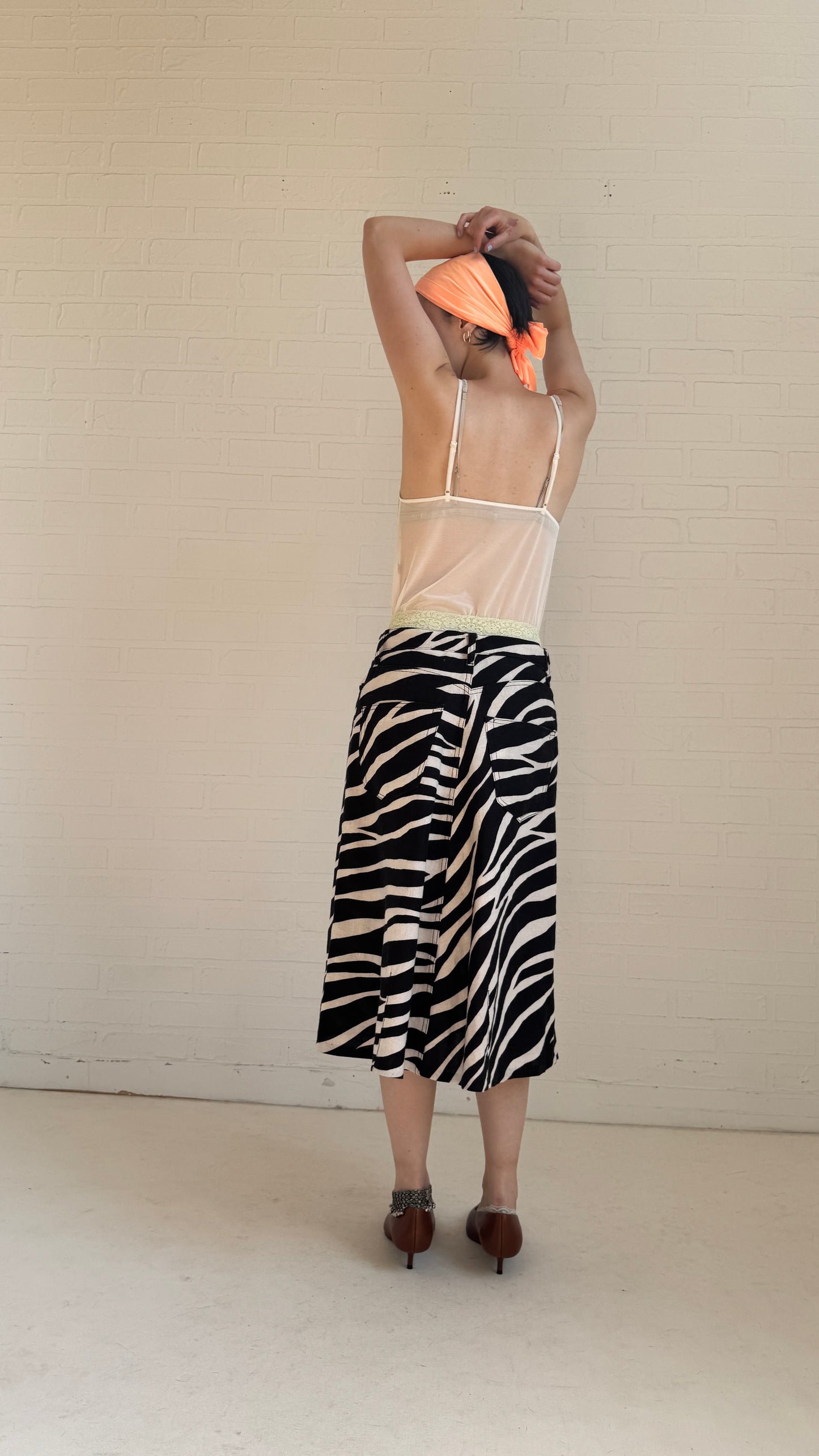 linen skirt