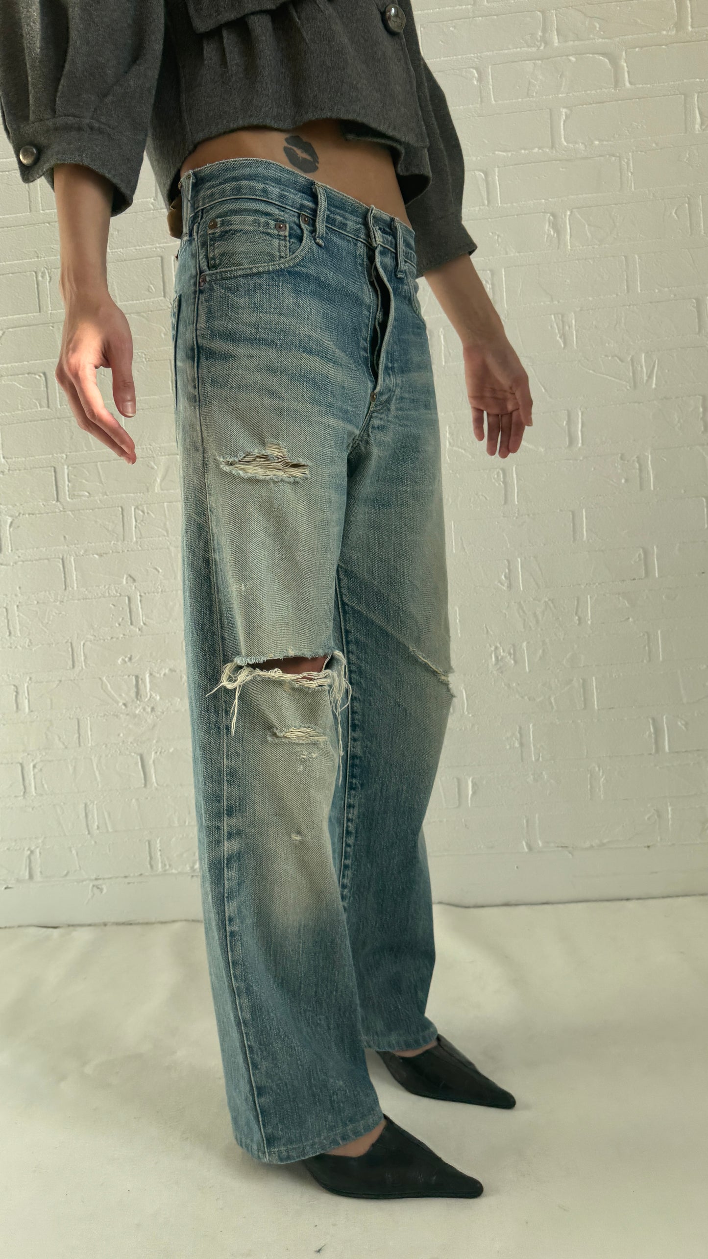 belt jeans small
