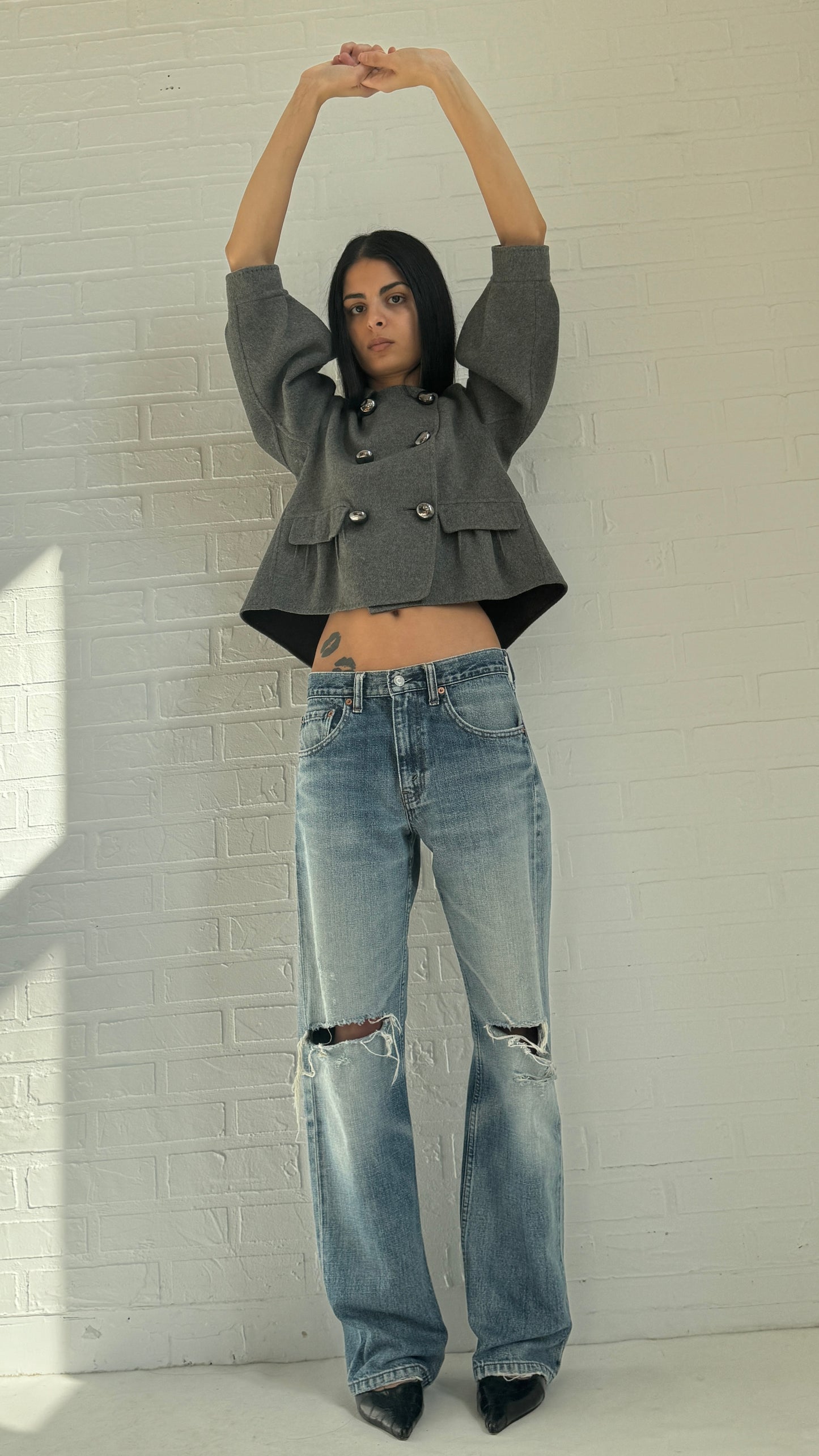 ripped jeans small