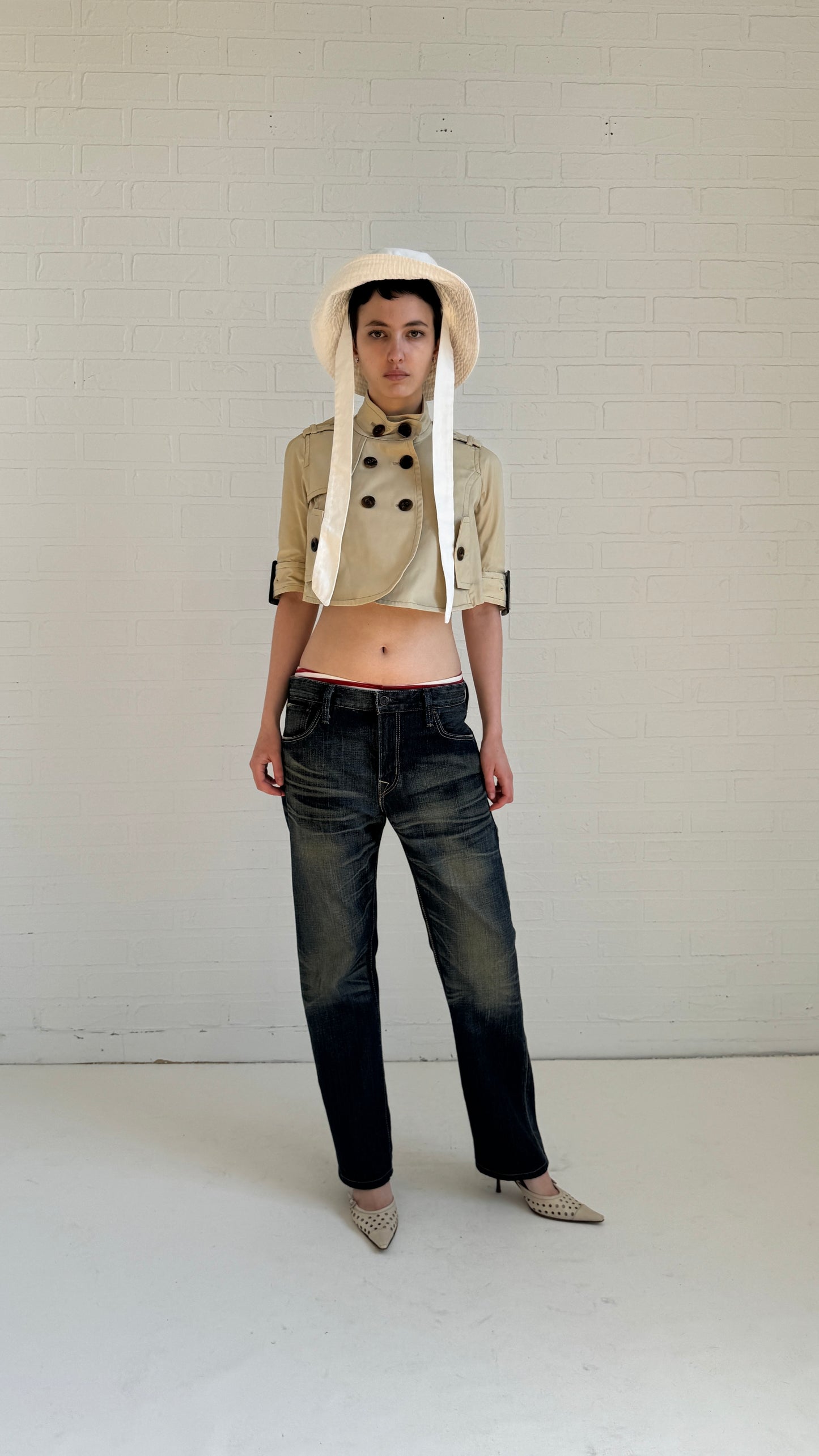back belt jeans