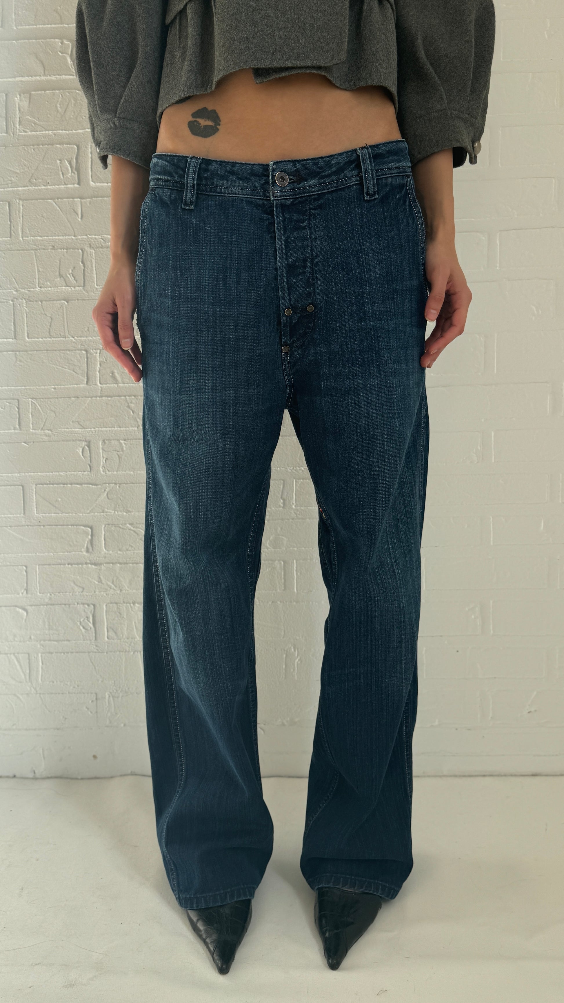 cinch back belt jeans 31