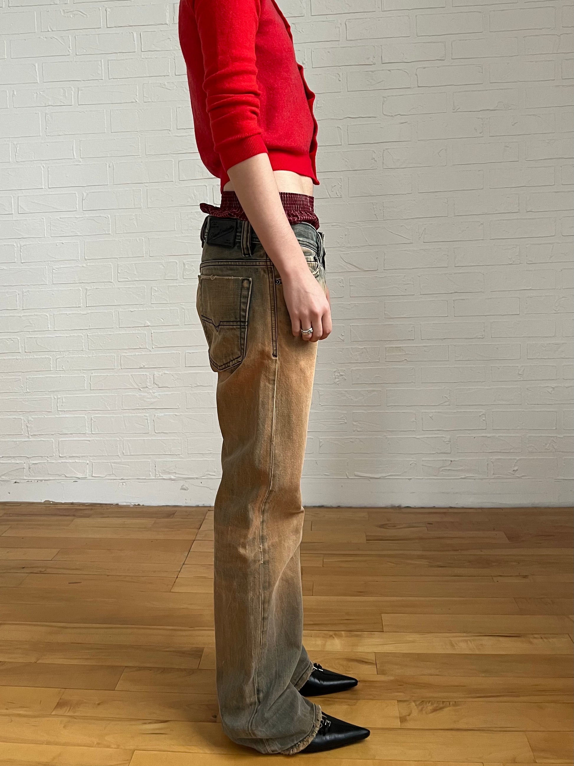 baggy rust wash size 29 inseam 32