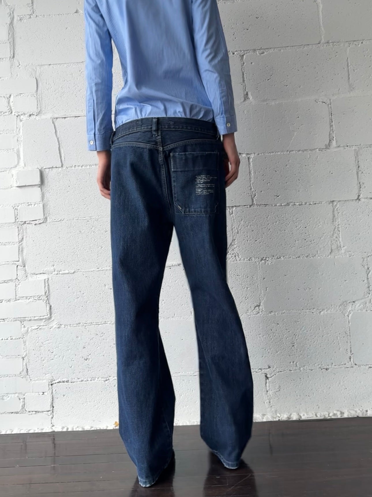 Diesel tech dark wash denim pants 30/31