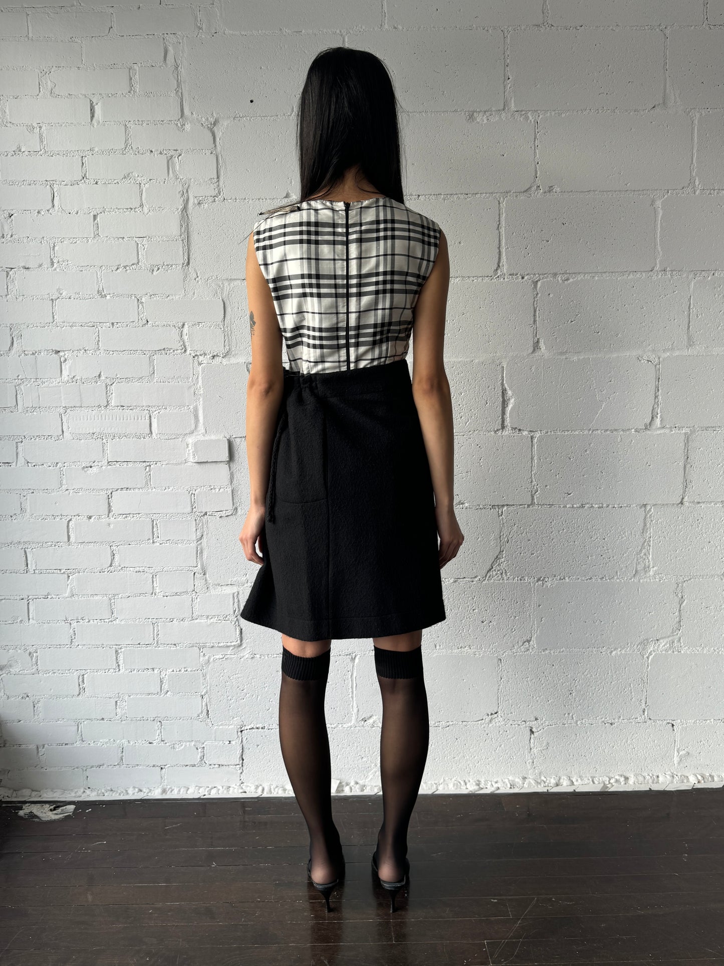 flower apron skirt