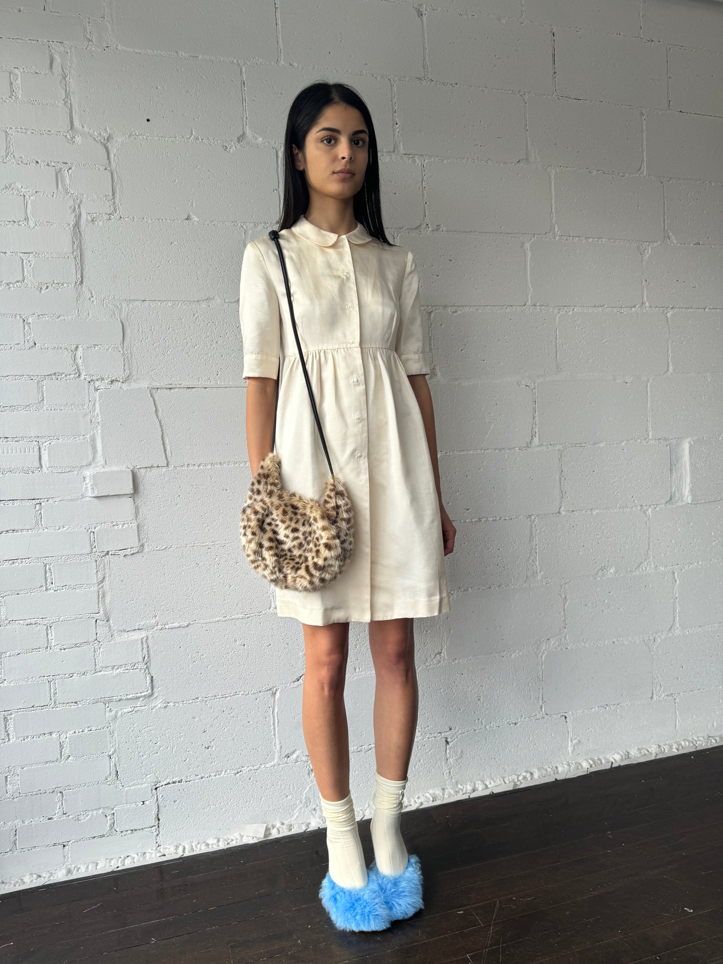 faux fur bag