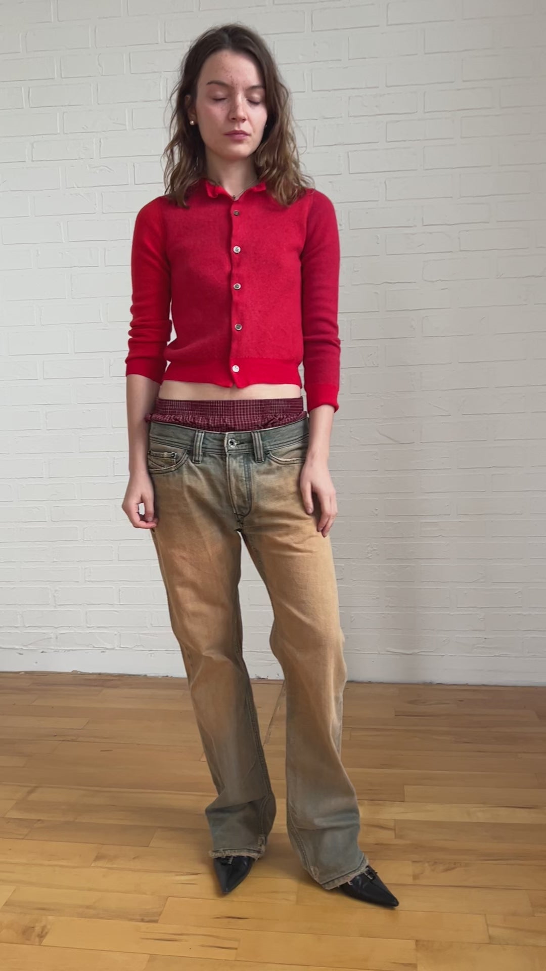 baggy rust wash size 29 inseam 32