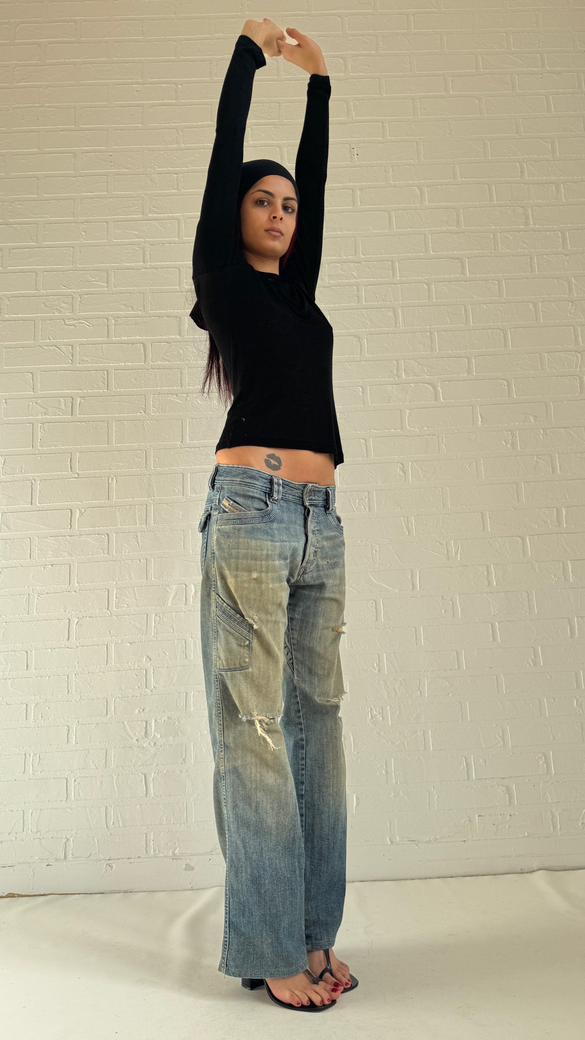Distressed Jeans