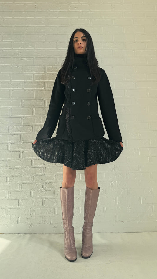 knit mini skirt