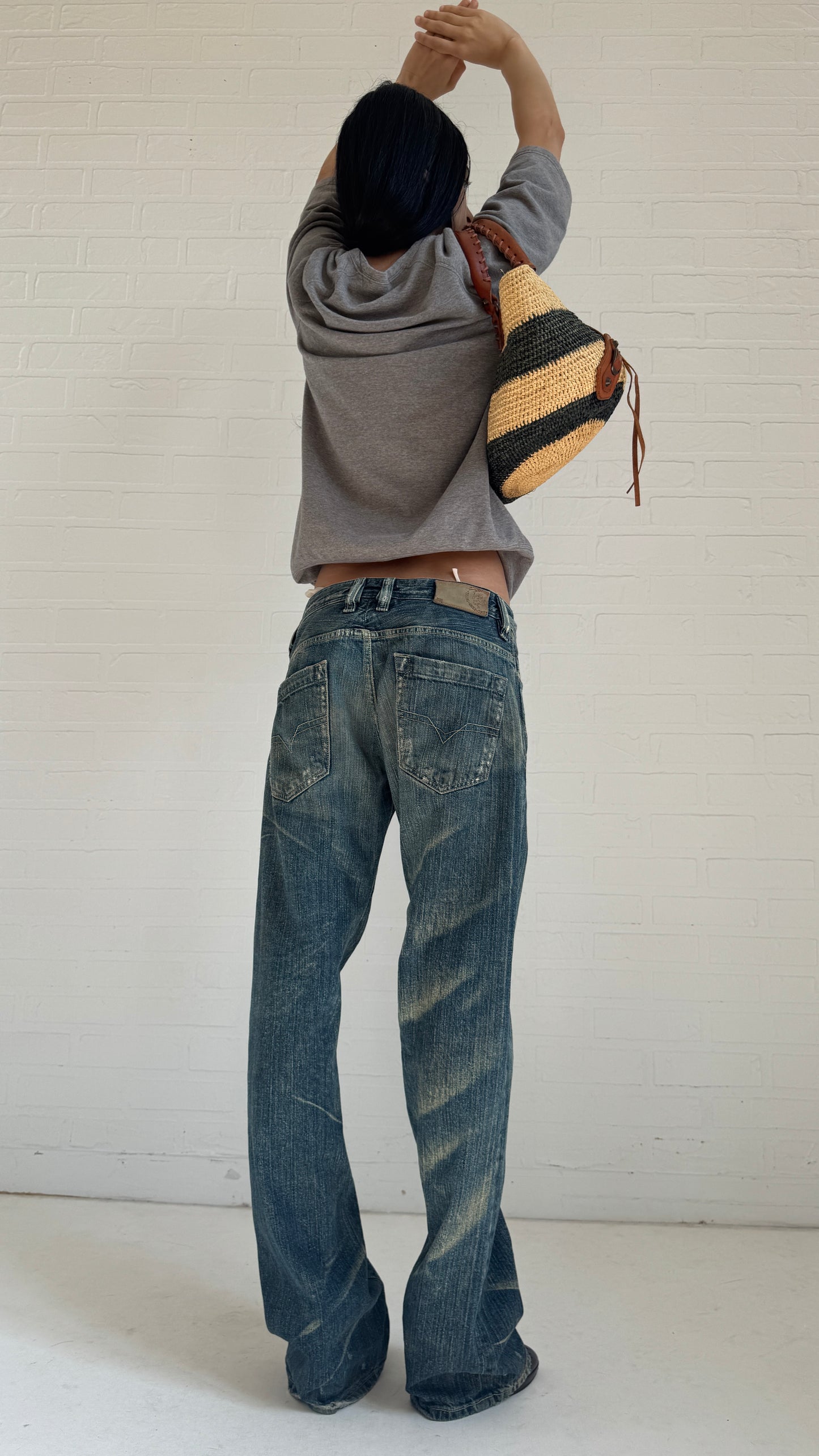 Raglan Deep V-Neck Top