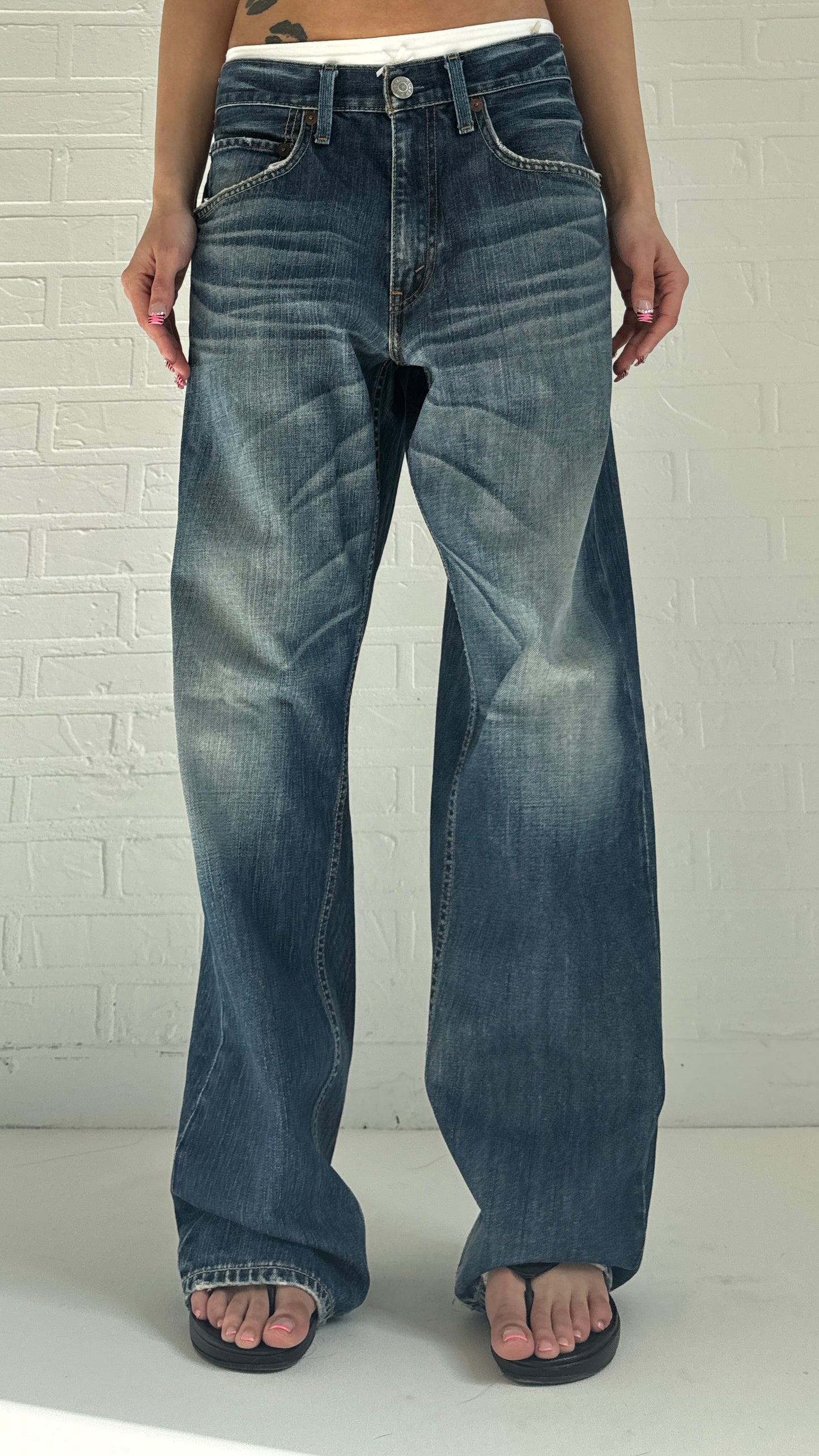 wide red stitch 30