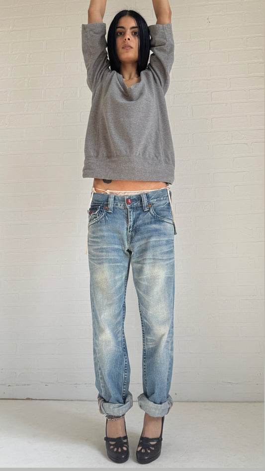 Button Pocket Jeans