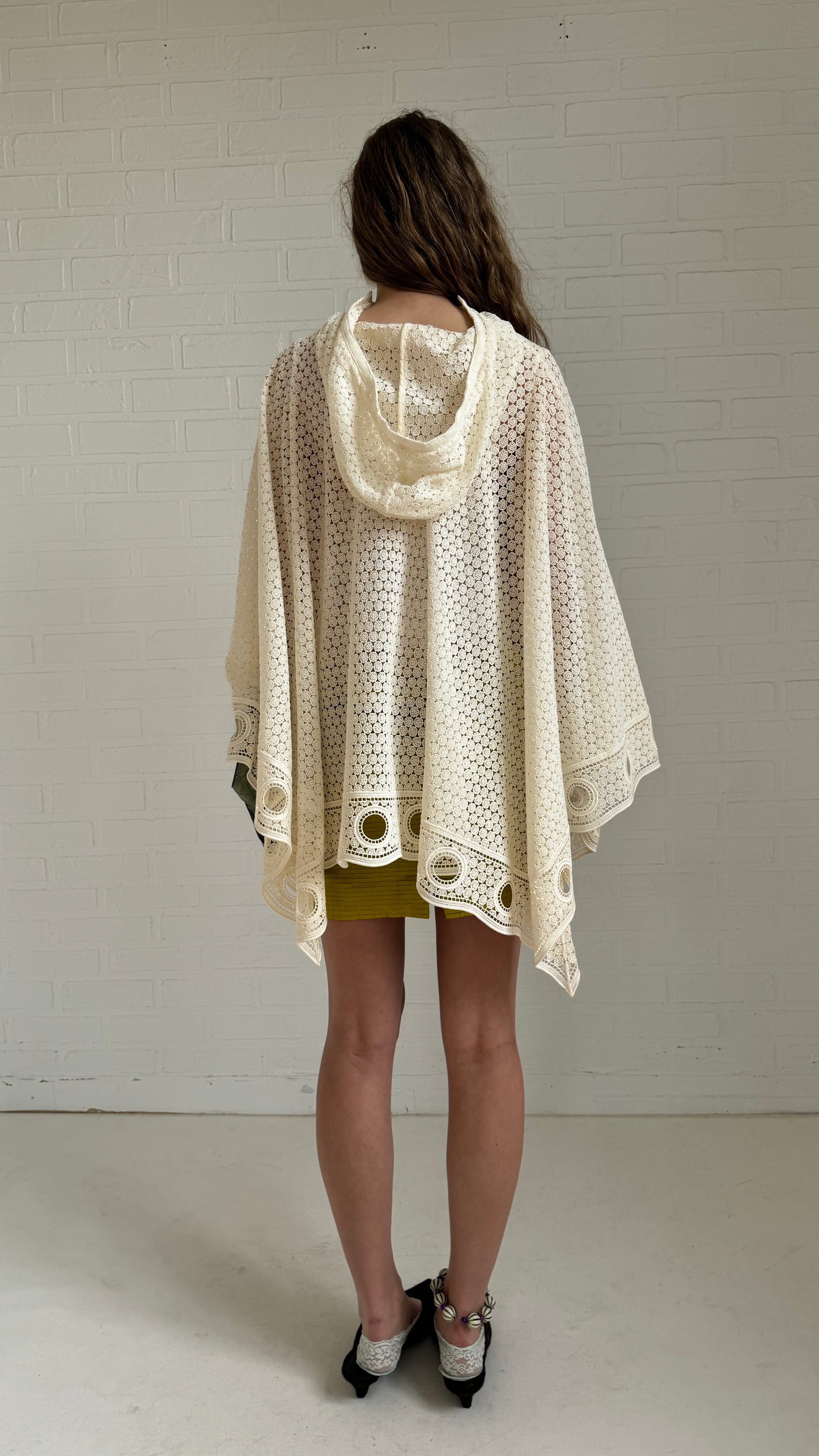 silk poncho