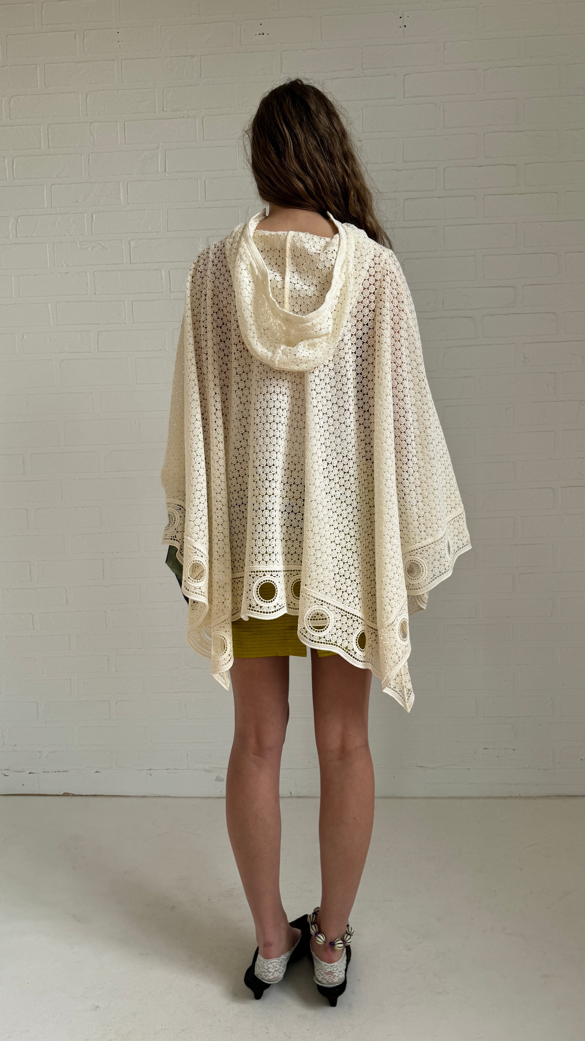 silk poncho