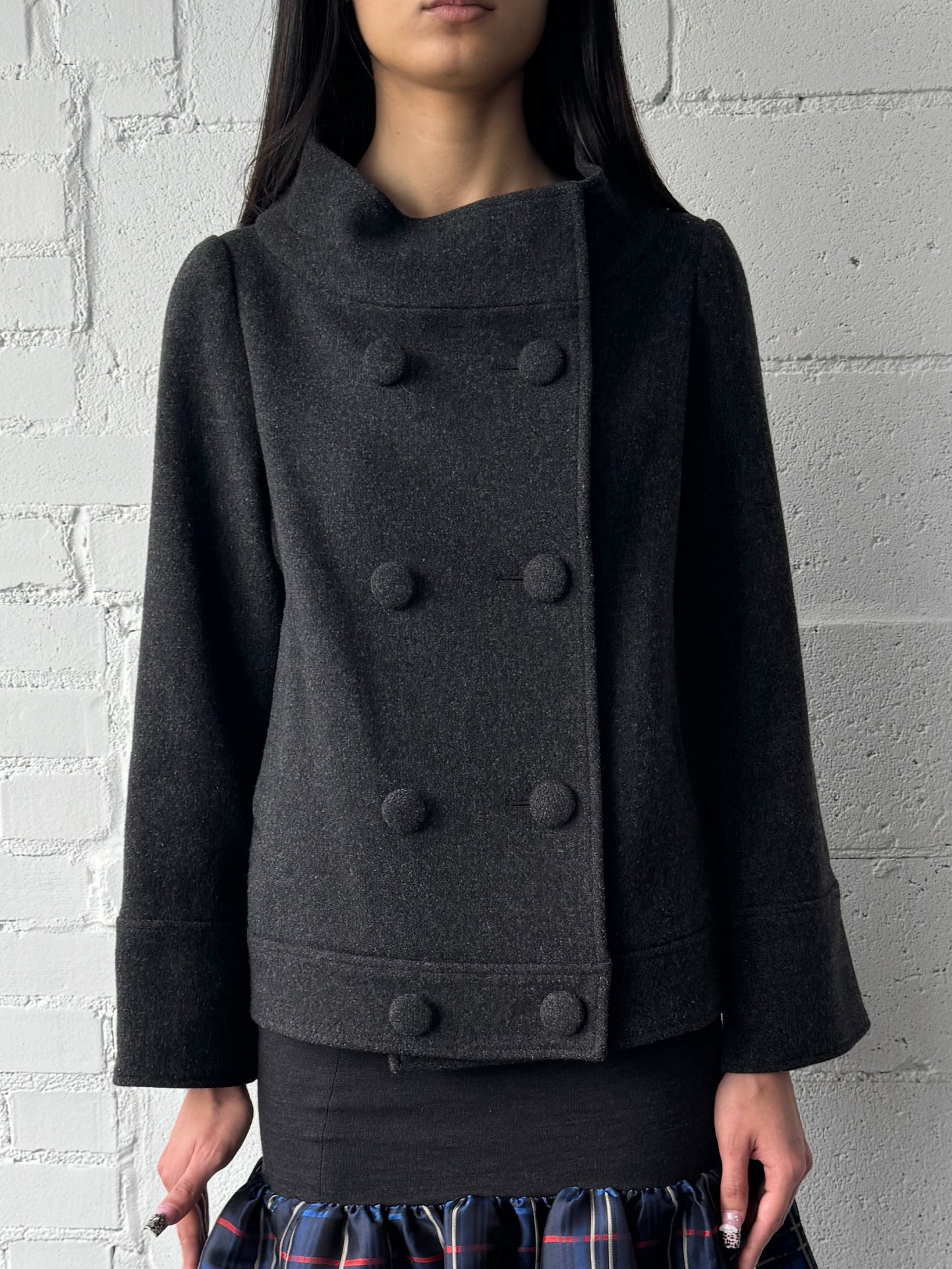 pea coat / dark grey