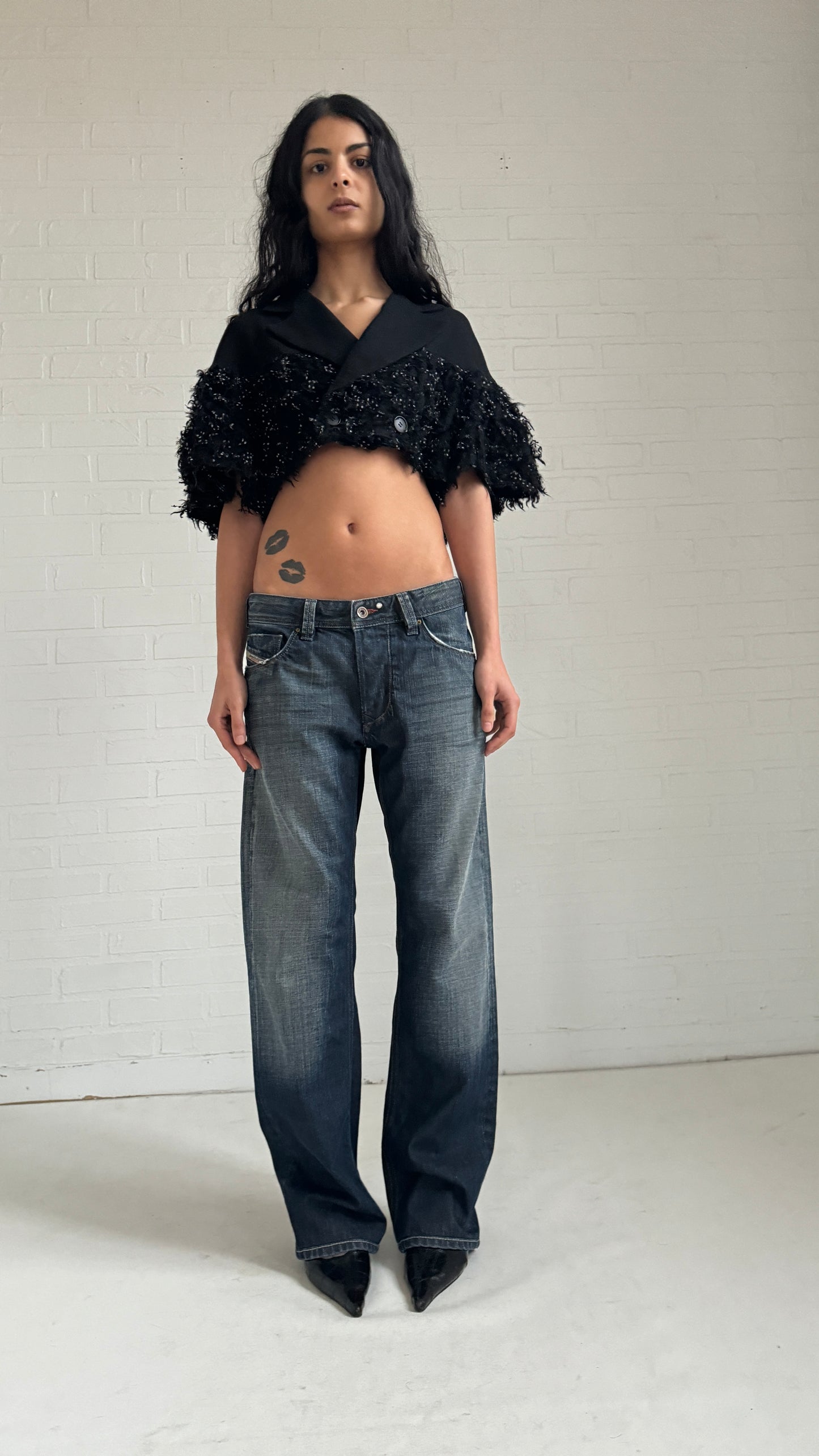 embroidered pocket