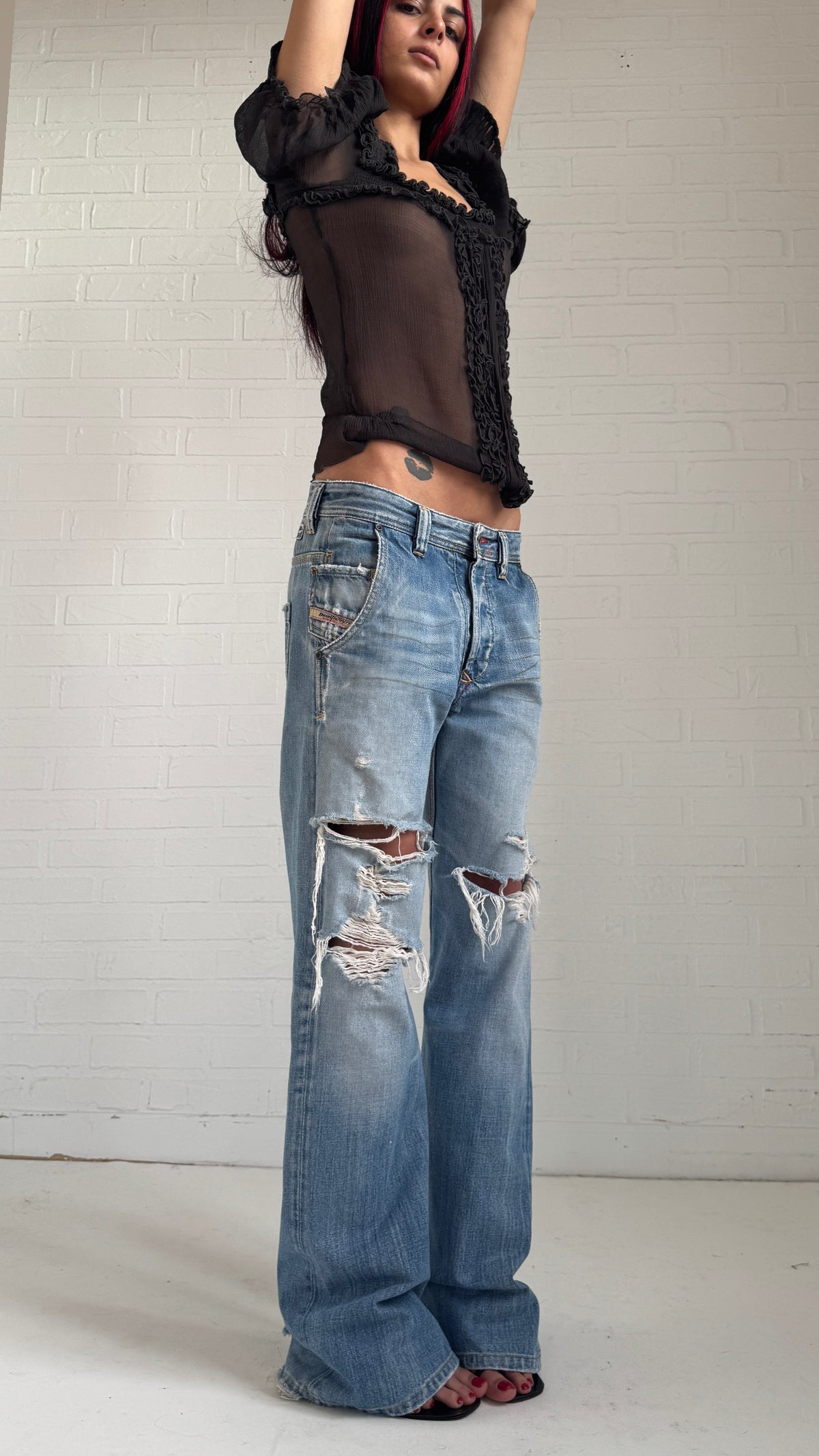 Distressed Jeans