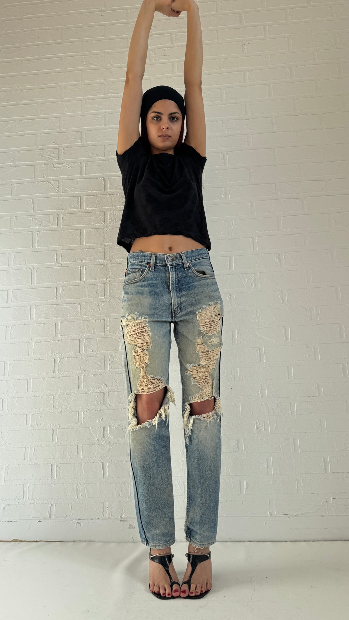 Distressed Jeans