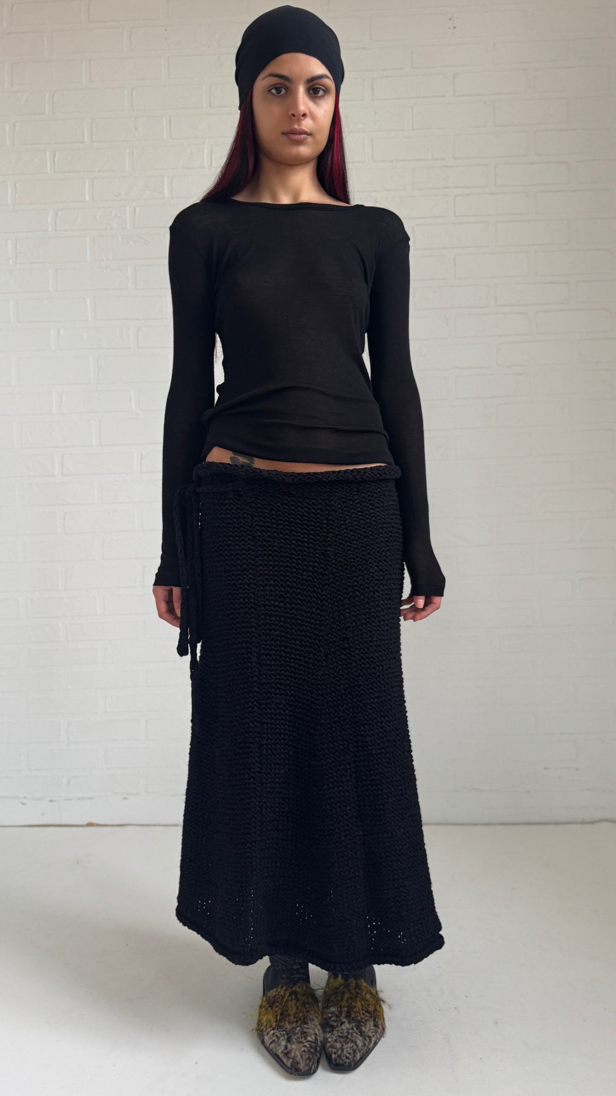 Sheer Long Sleeve Top