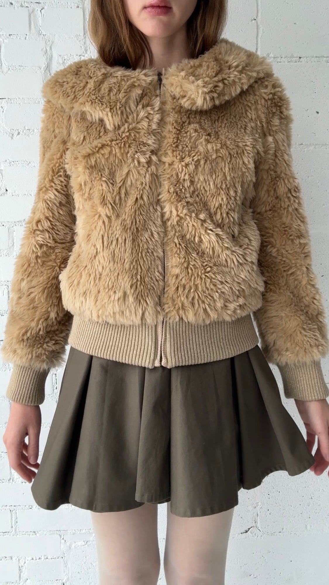 faux fur jacket