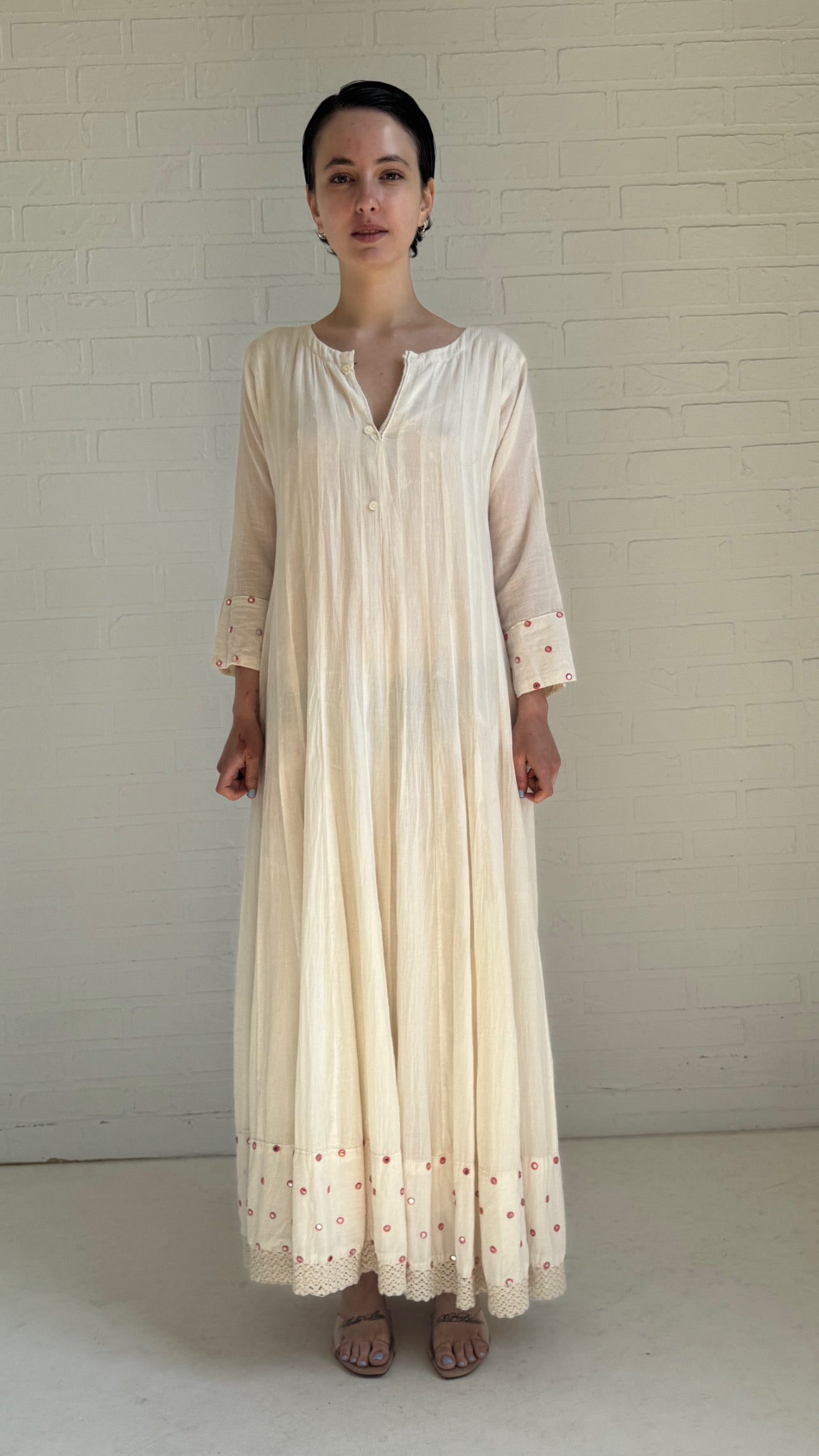 mirrored maxi dress