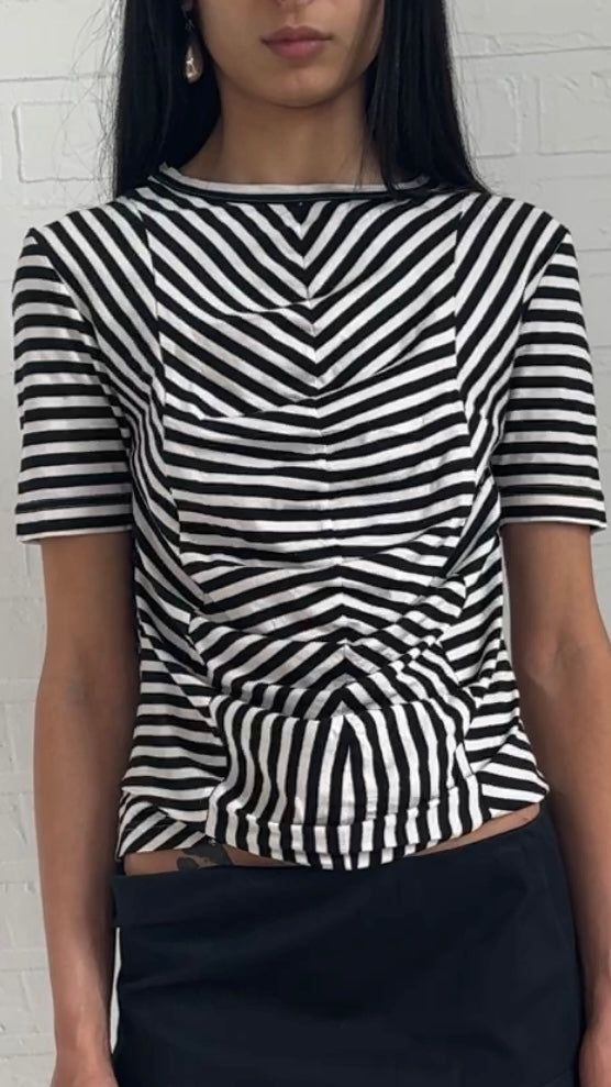 striped top