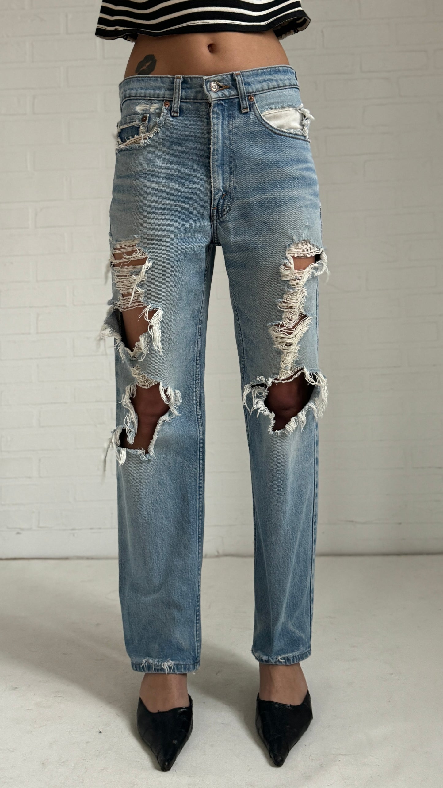 ripped jeans