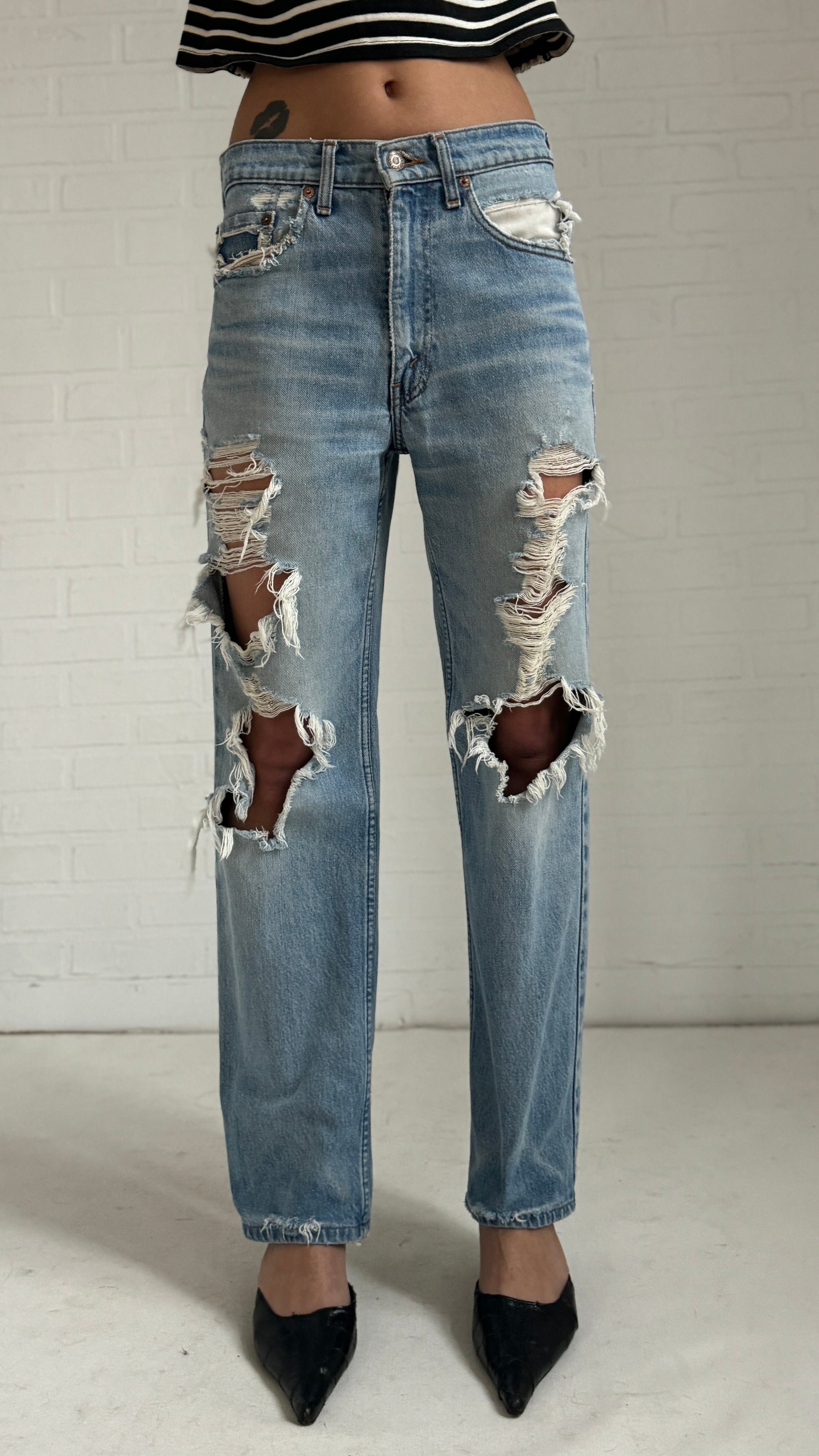 ripped jeans