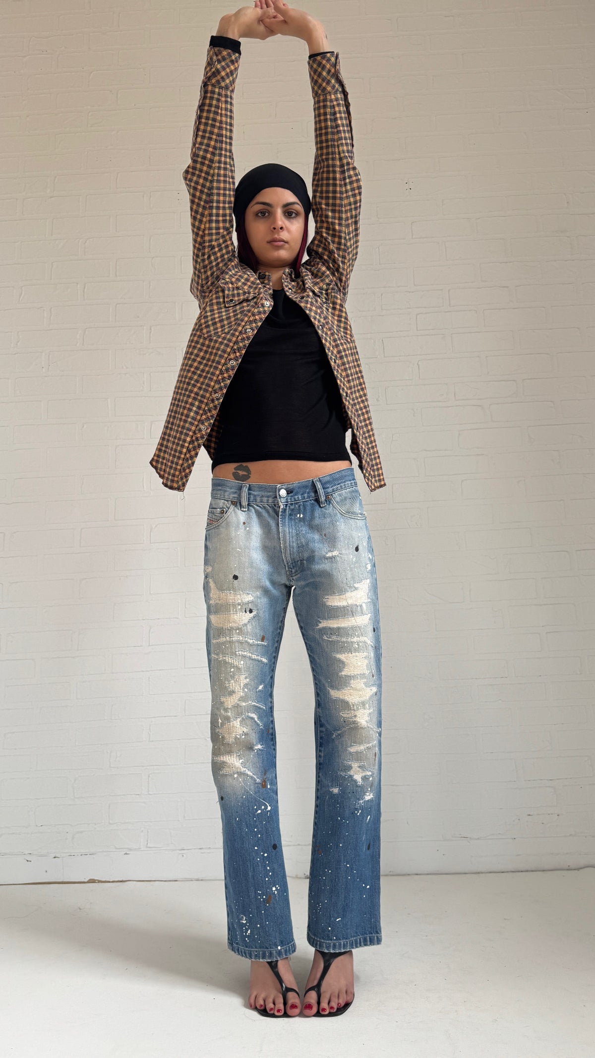 Distressed Jeans