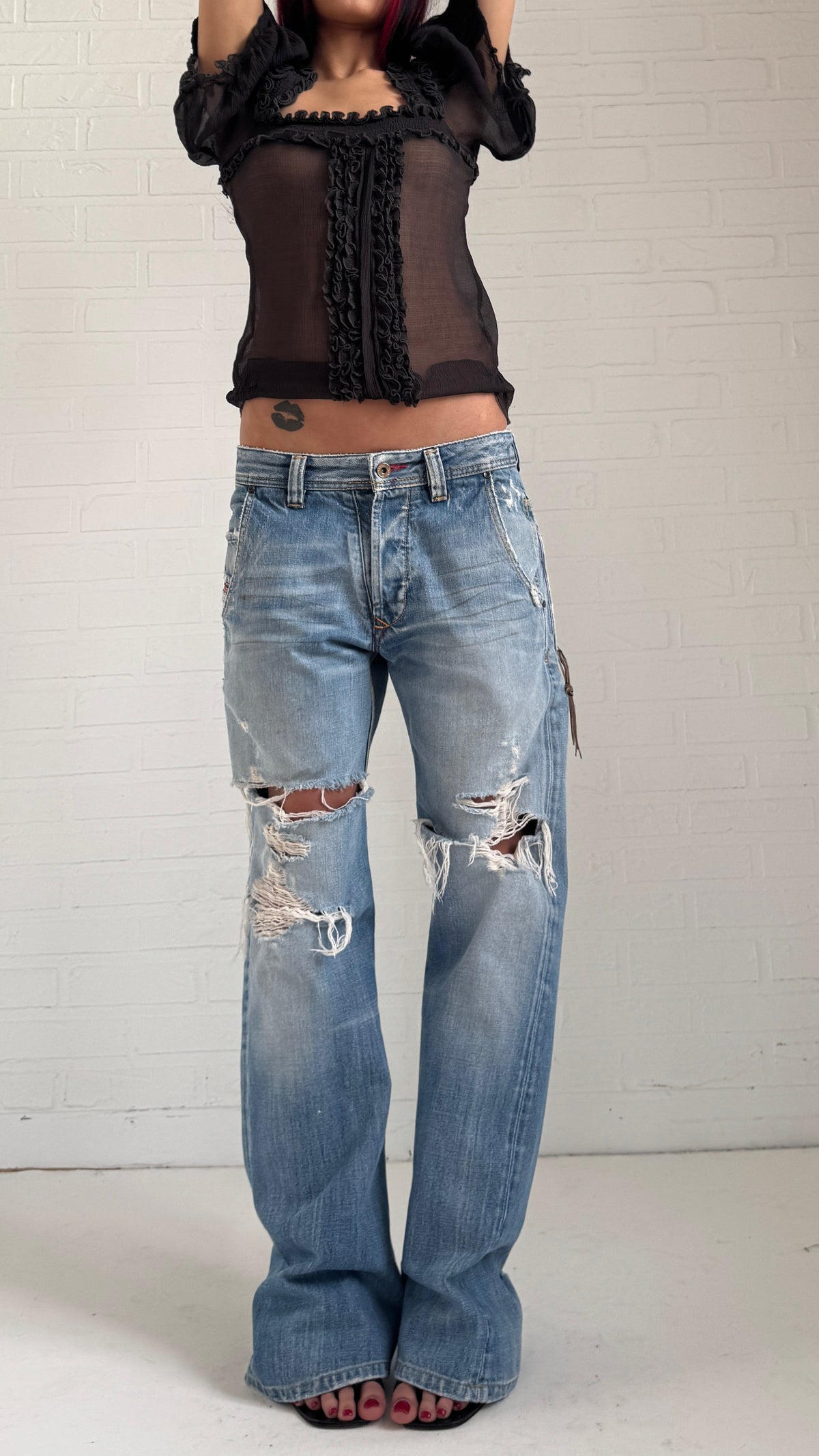 Distressed Jeans