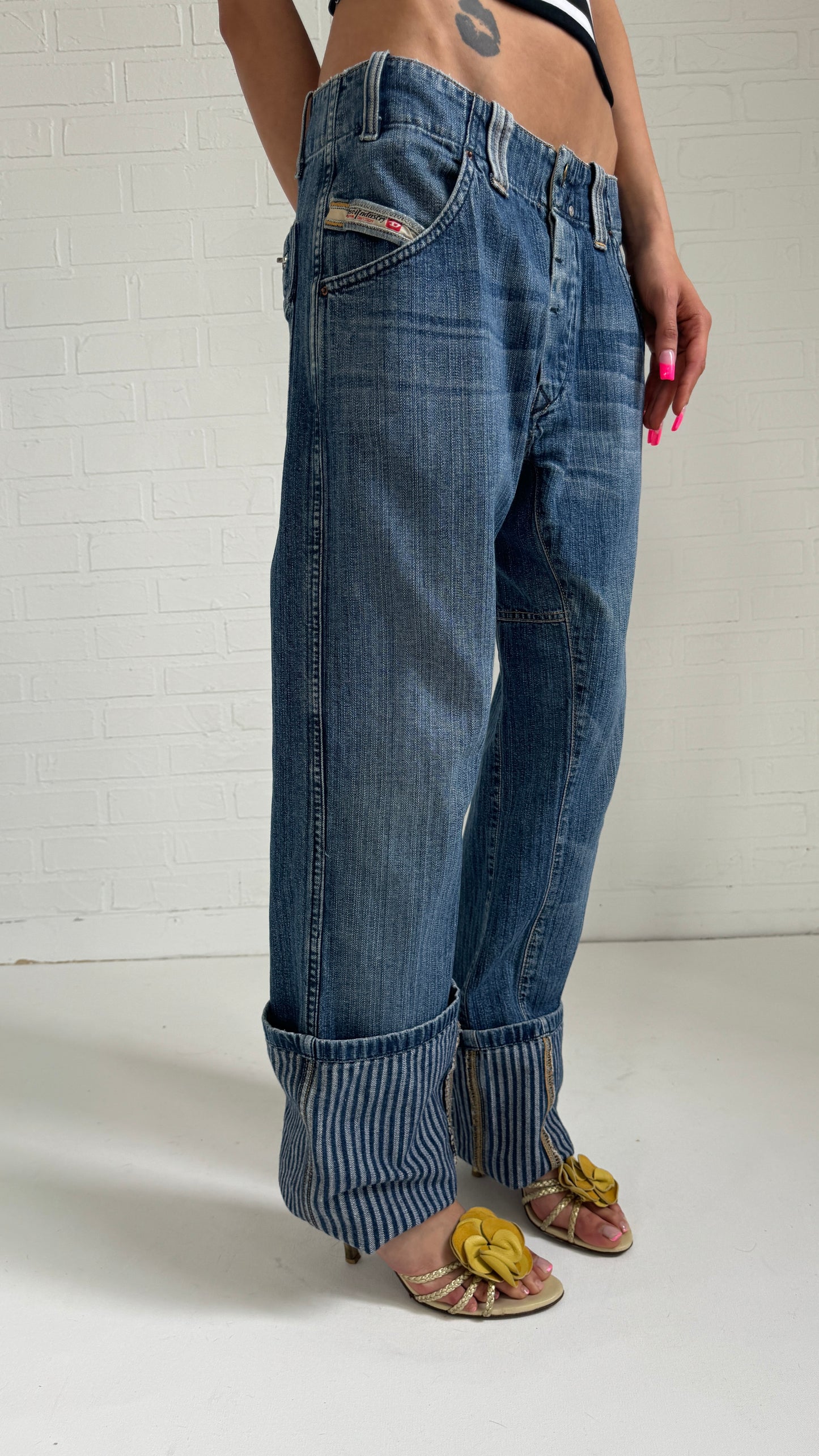 striped boot 30
