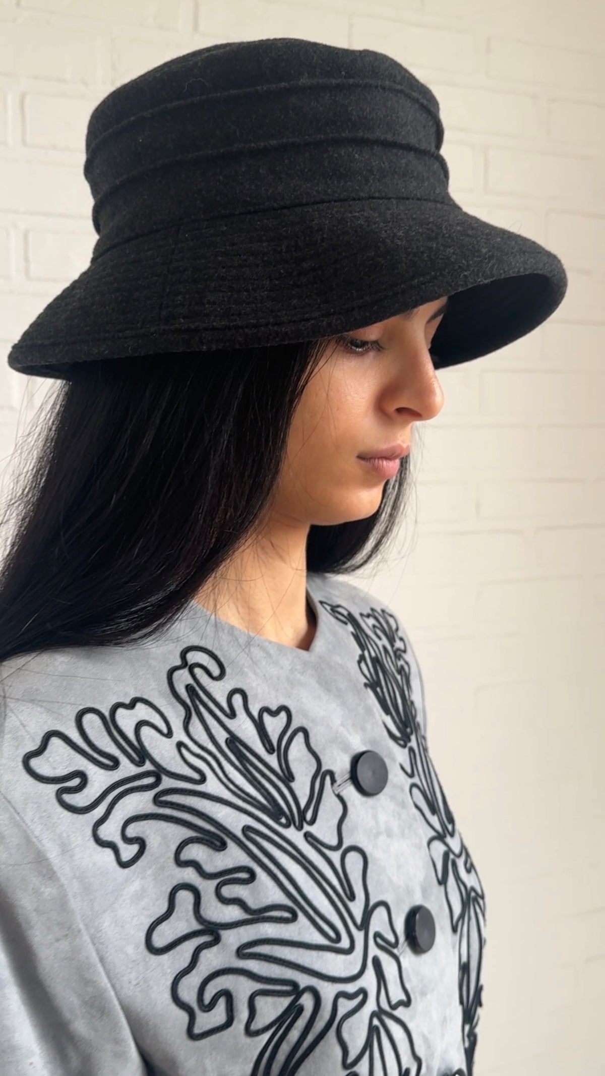 Motsch Wool Cloche Hat