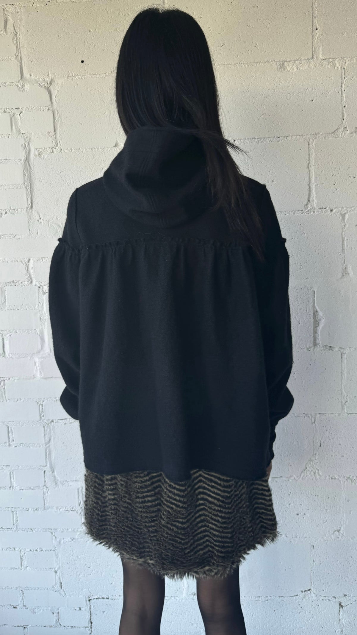 Wool Hoodie Jacket