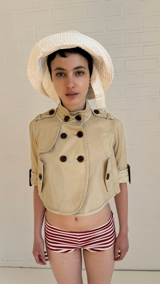 cropped trench