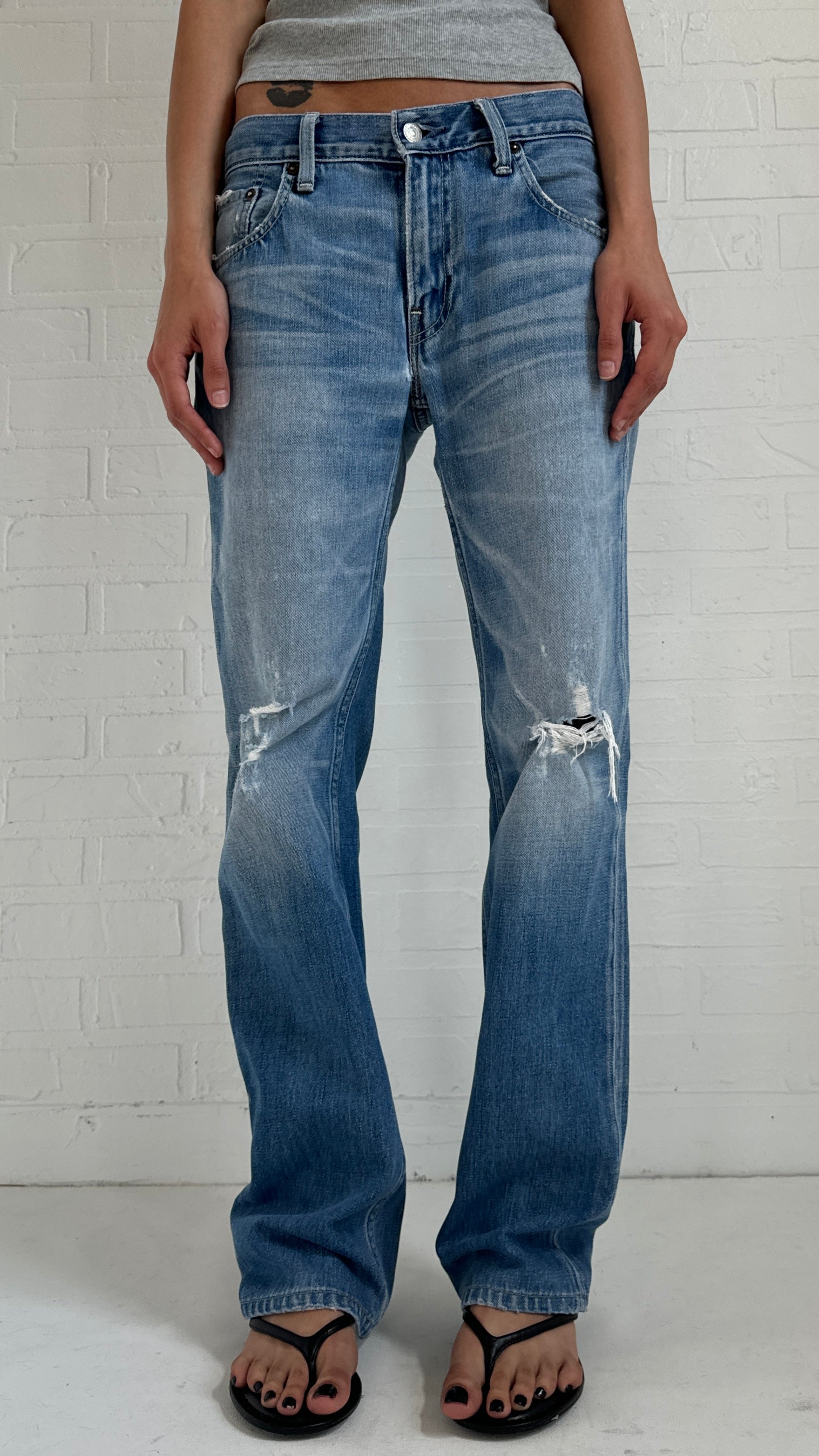 distressed small